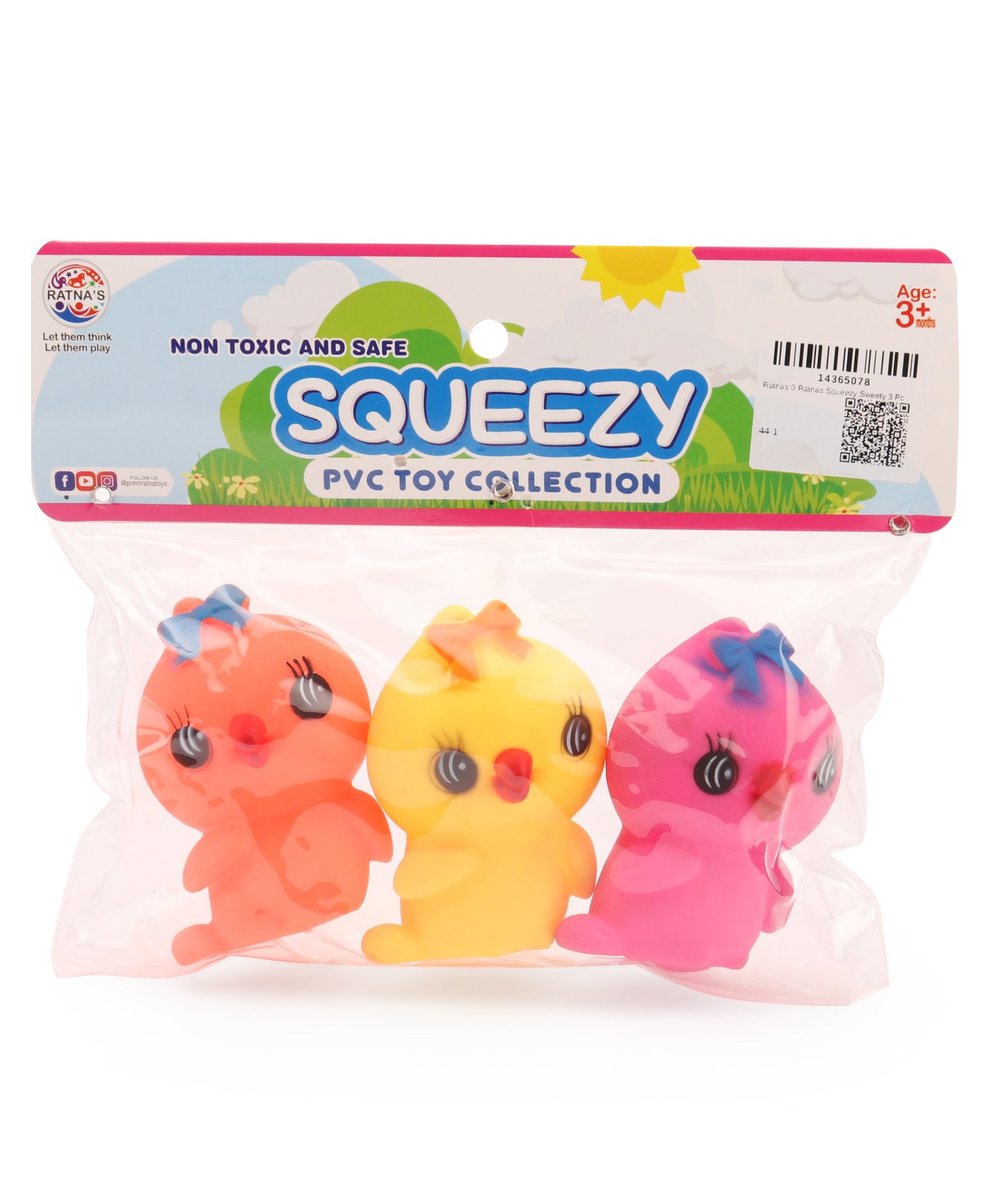 Ratnas Squeezy Sweety Pack of 3 (Color May Vary)-picture-46