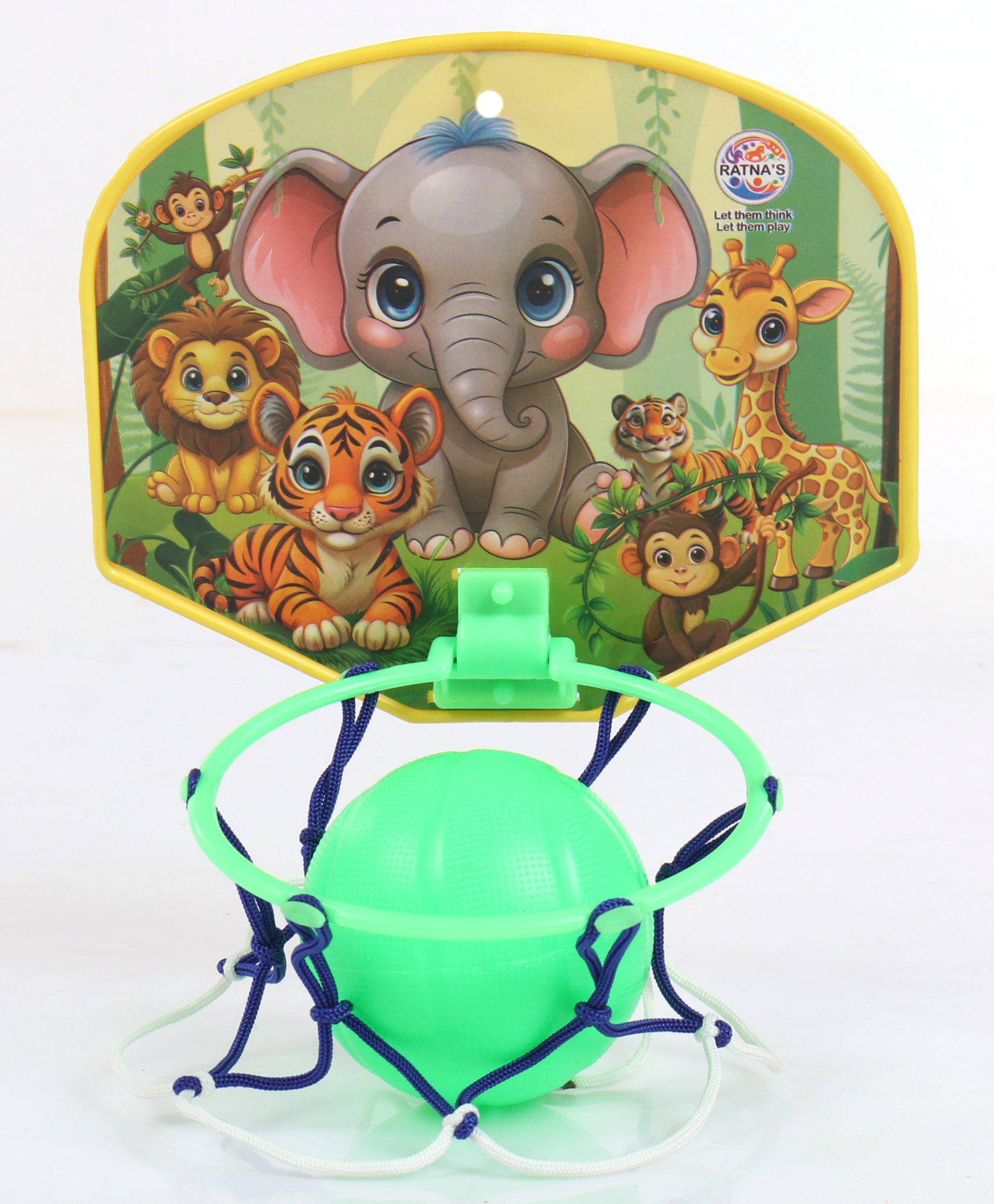 Ratnas Tini Mini Jungle themed Basketball - Multicolour-picture-14