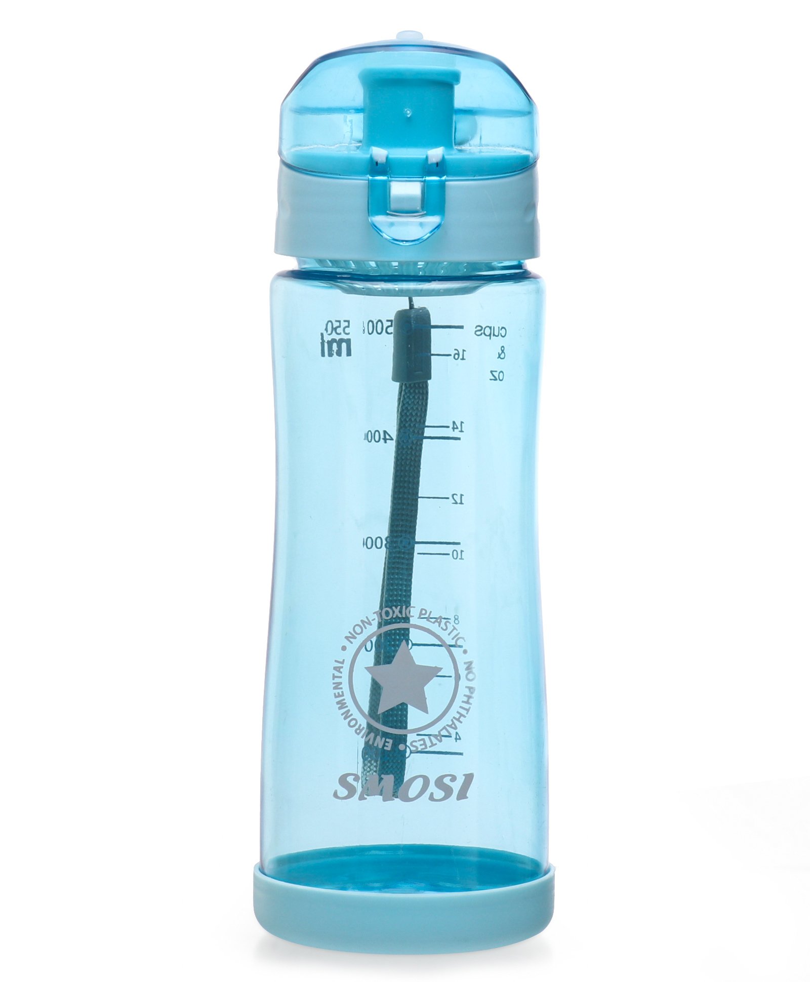 Water Bottle with Flip Open Cap Blue - 520 ml-image-22