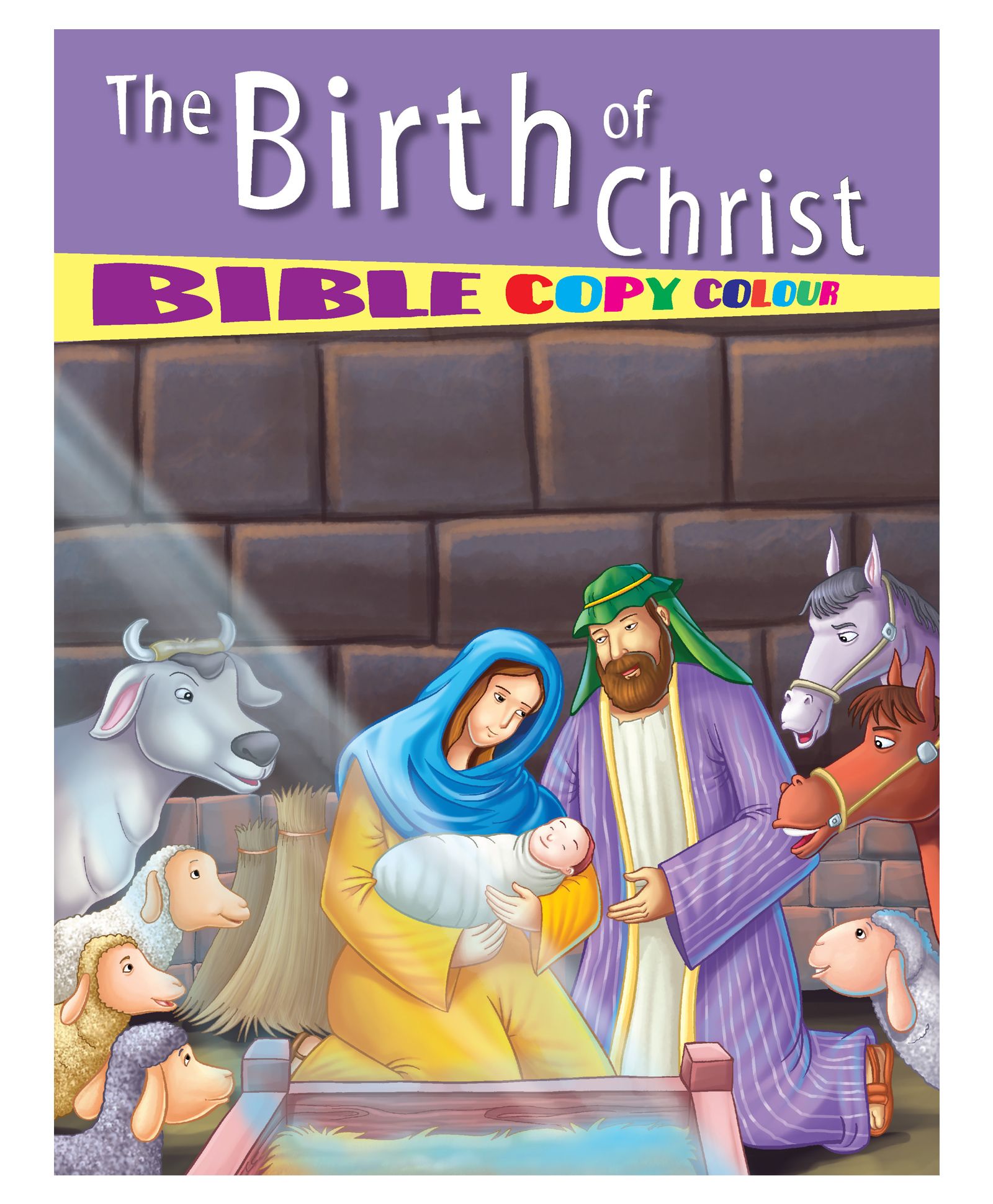 The Birth of Christ Bible Copy Colour - English Online in India, Buy at  Best Price from  - 1437581