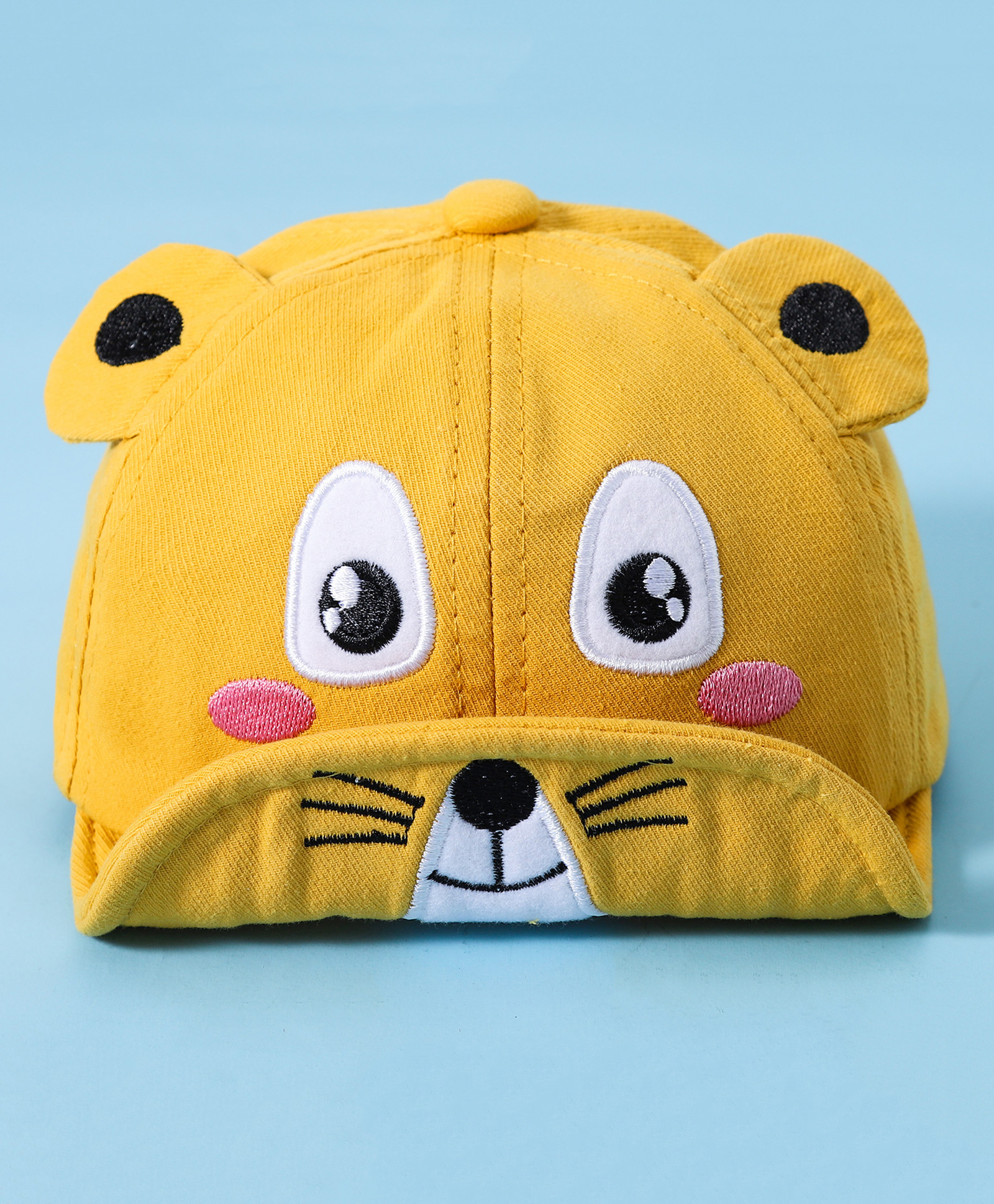 Babyhug Baseball Cap Puppy Design Yellow - Diameter 14.5 cm-picture-18