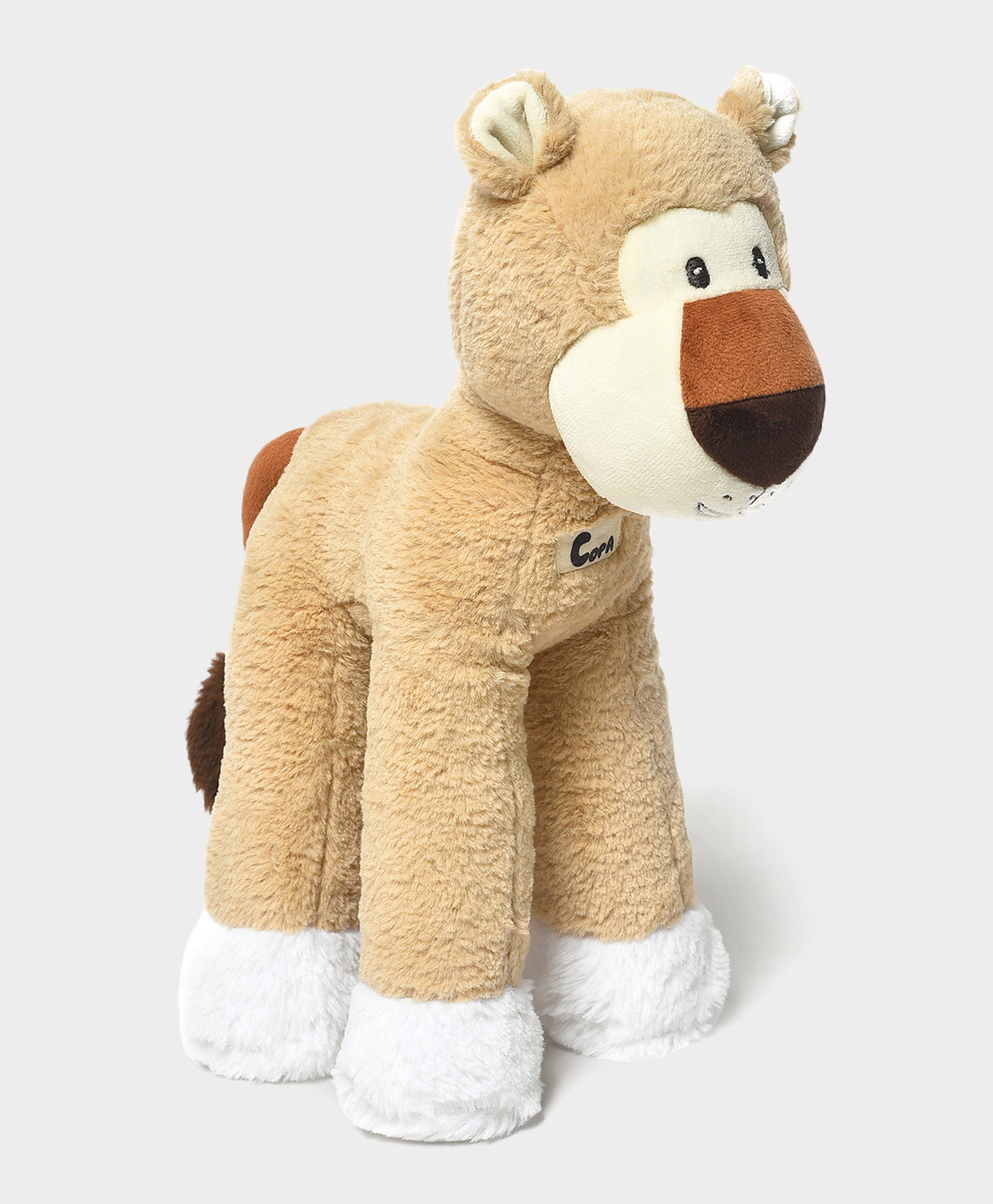 Mi Arcus Copa Soft Toy Tiger Fur- Brown Height 33 cm-image-17