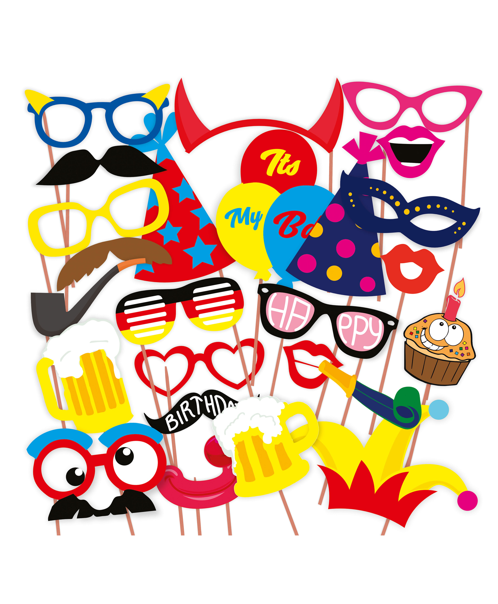 WOBBOX Discount Retail Laser Cut Party Props (26 Pieces)-image-5