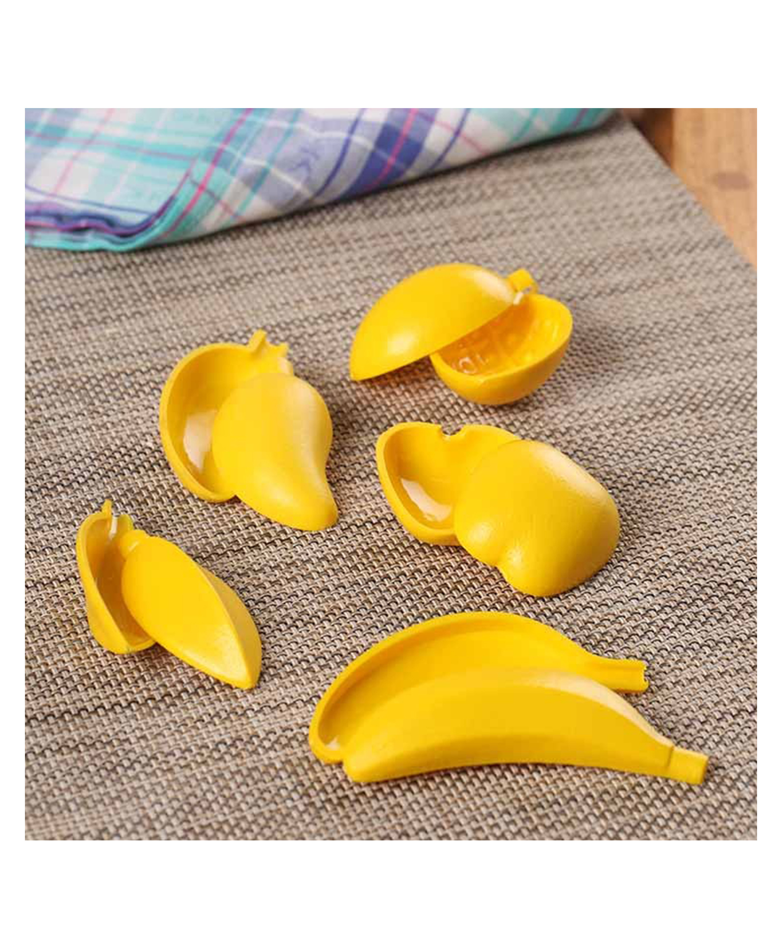 DS Bengali Sweet Mithai Chocolate Snacha Mould 20 Pcs Baking Set - Yellow-image-44