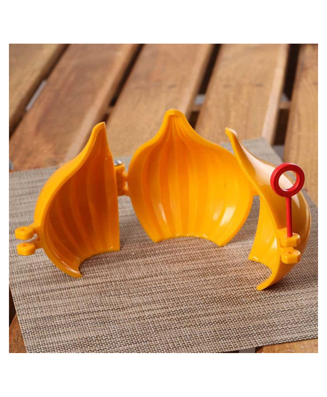 DS Ganpati Modak Sweet Mithai Chocolate Sancha Mould Plastic Mould 1Kg - Yellow-image-45