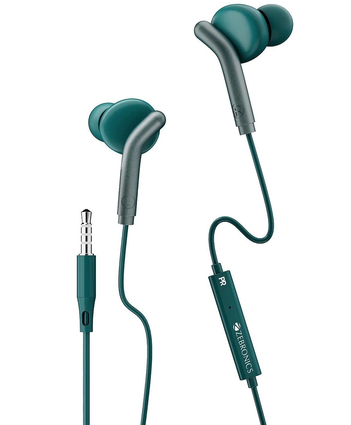 Zebronics Bro In Ear Wired Headphone-Green-picture-15