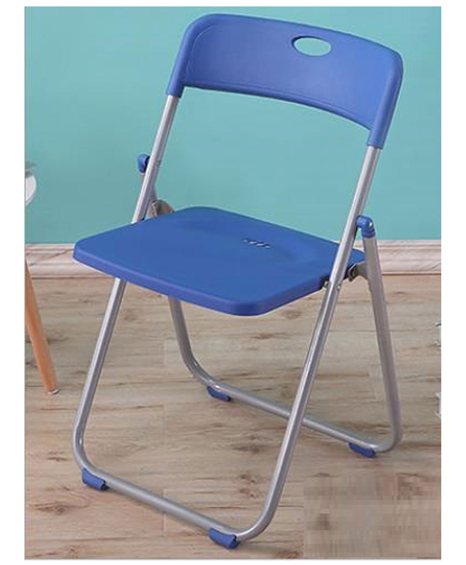 fab n funky Foldable Chair -  Blue & Grey-picture-14