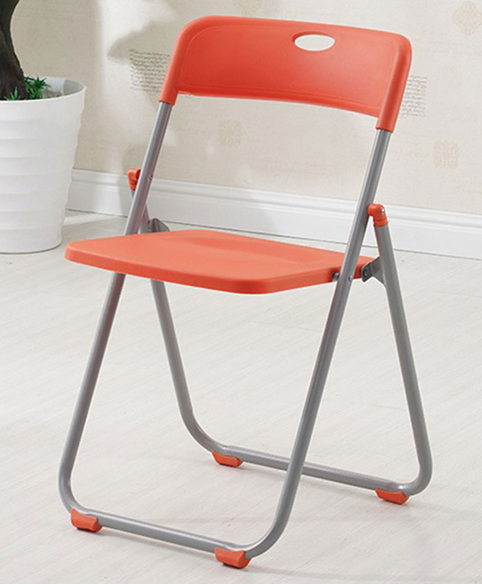Foldable Chair -  Orange & Grey-image-23