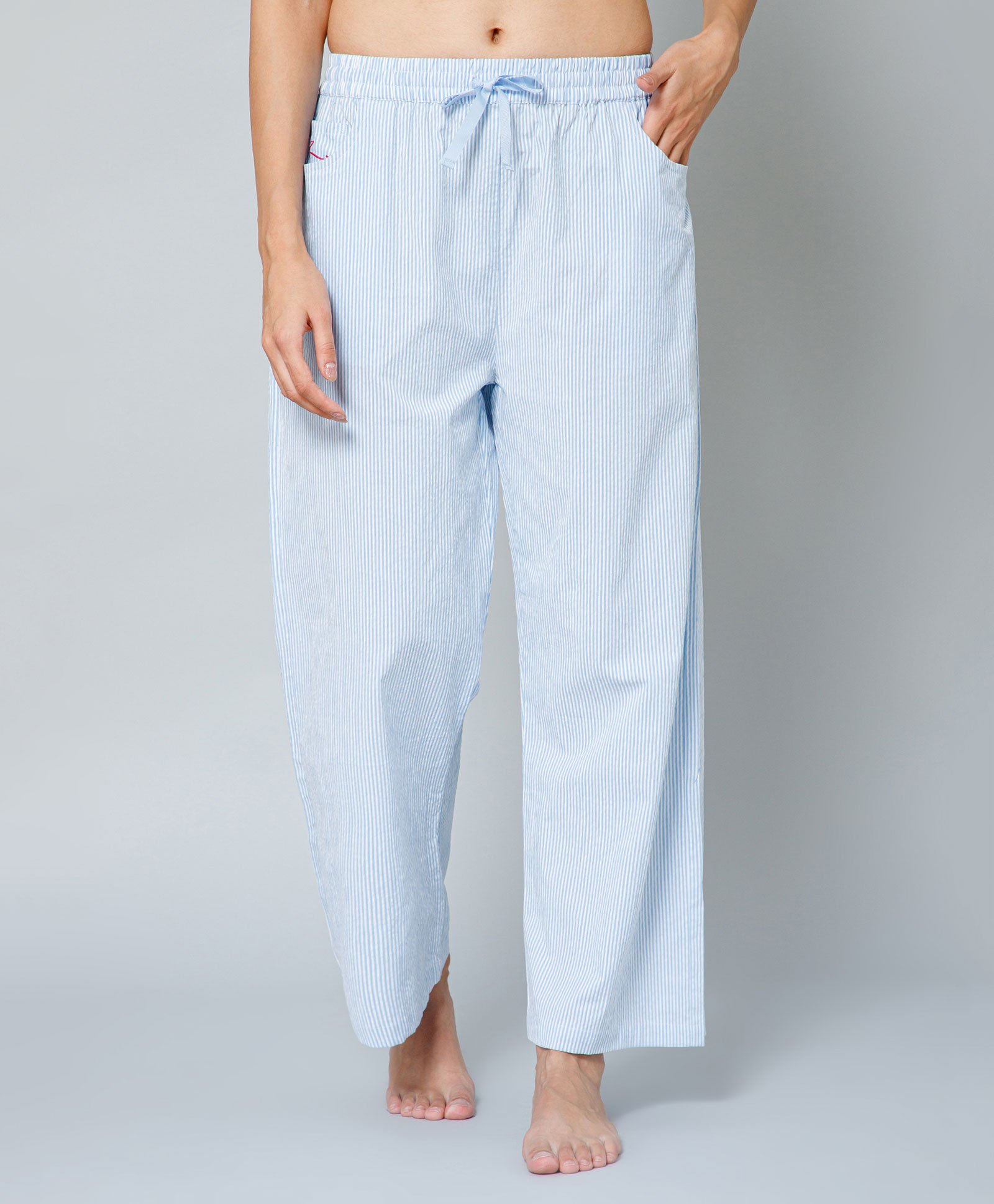 zelena Zelene Striped Designed Maternity Pant - Light Blue-picture-23