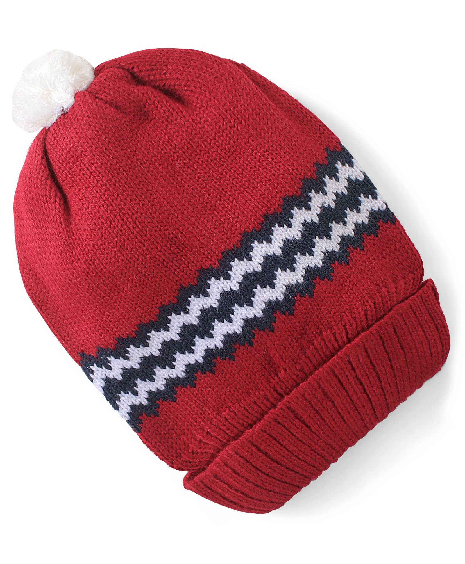 Babyhug Cap Red & White - Diameter 10 cm-image-0