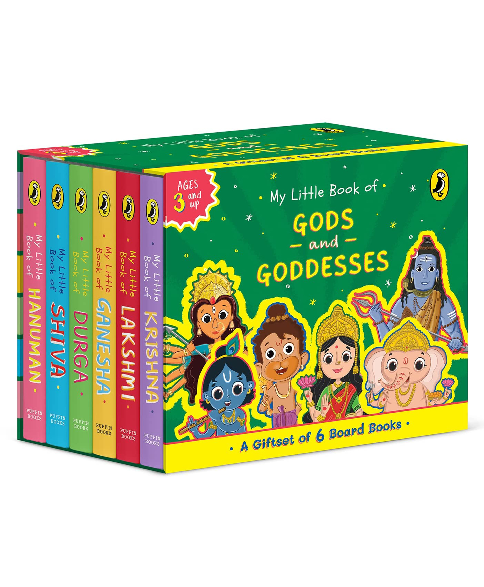 penguin random house Puffin EL: My Little Book of Gods & Go Set Of 6 Board Books - English-picture-16