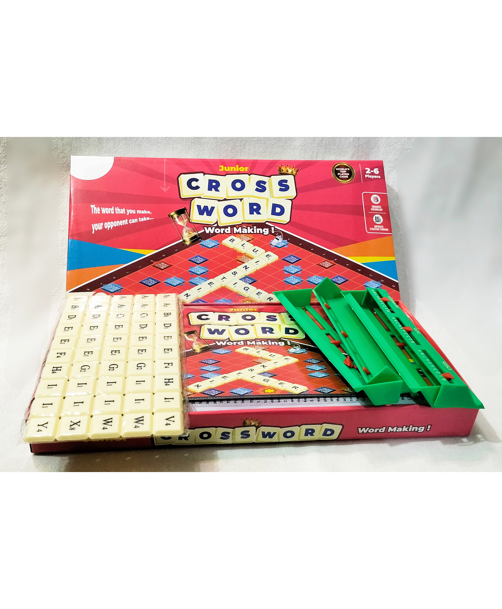 Fingo Brain CrossWord Game Junior - Multicolor-picture-11
