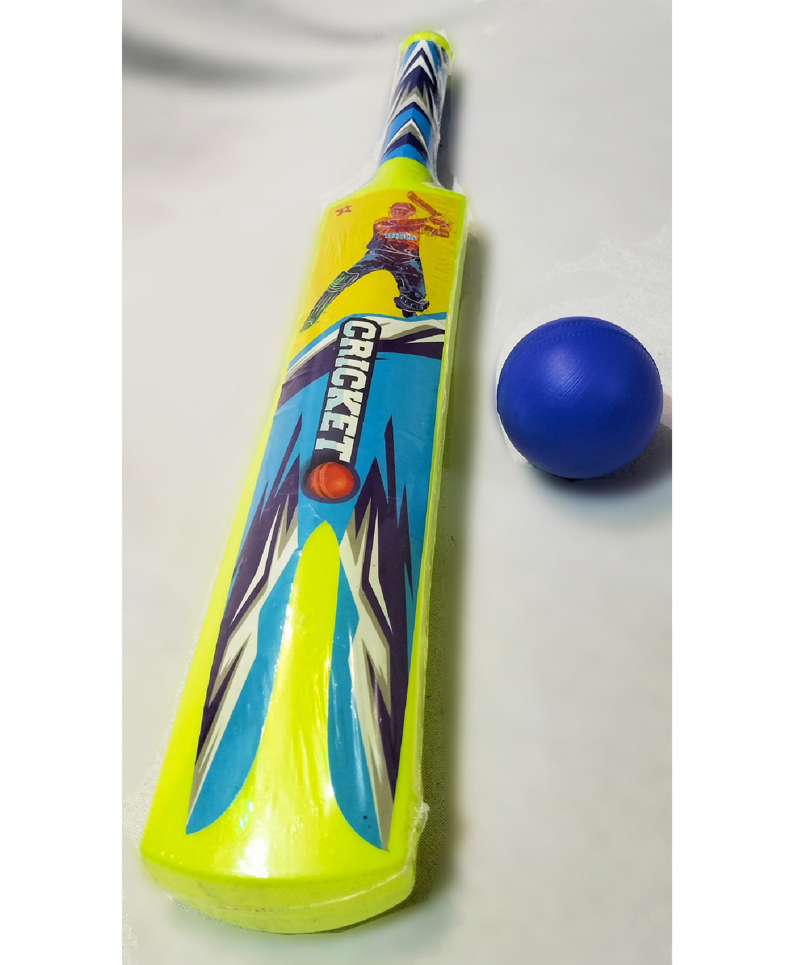 Fingo Brain Senior Cricket Bat Set- Multicolor-picture-14