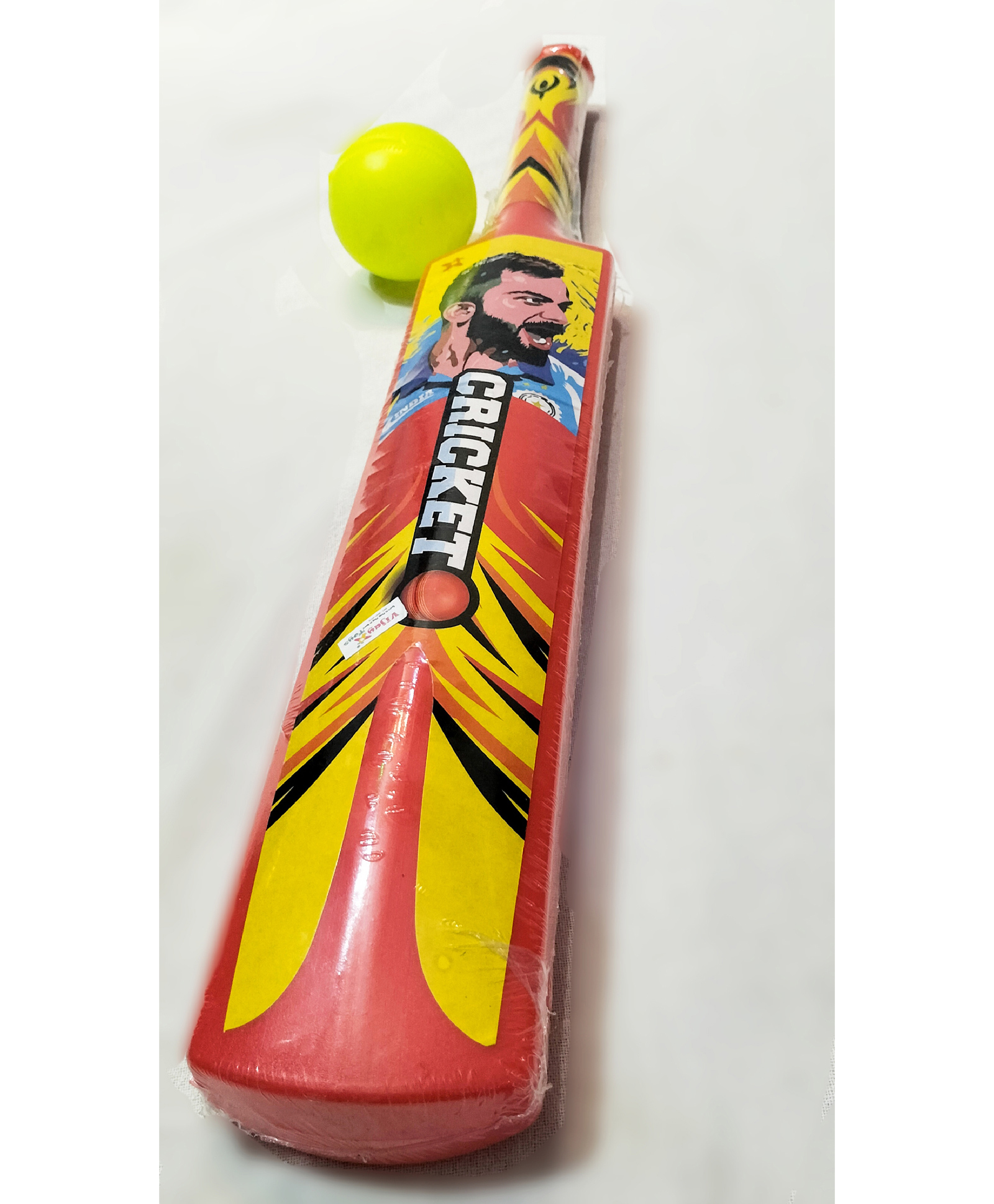 Fingo Brain Senior Cricket Bat Set- Multicolor-image-33