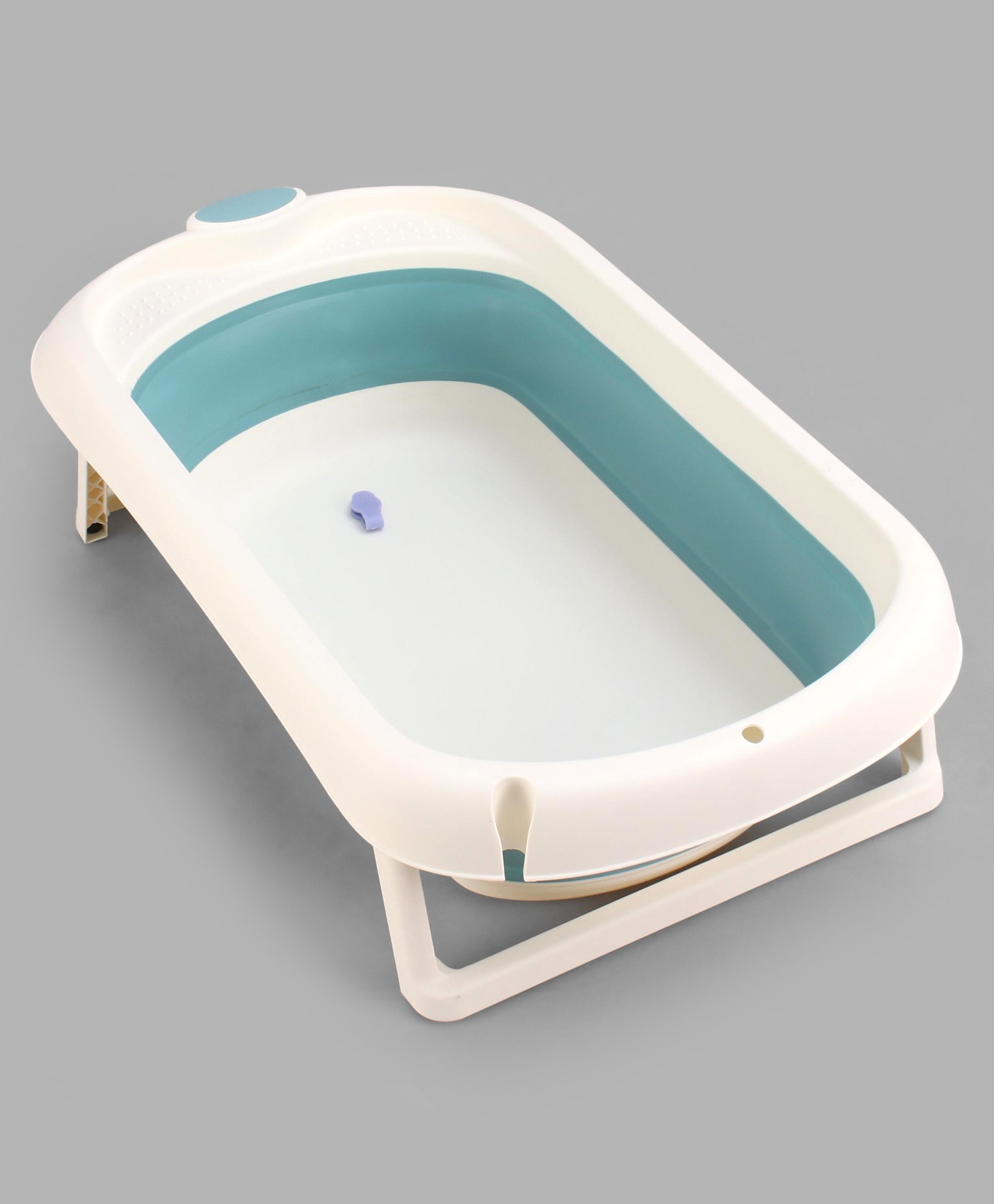 Foldable Baby Bath Tub - Blue-image-21