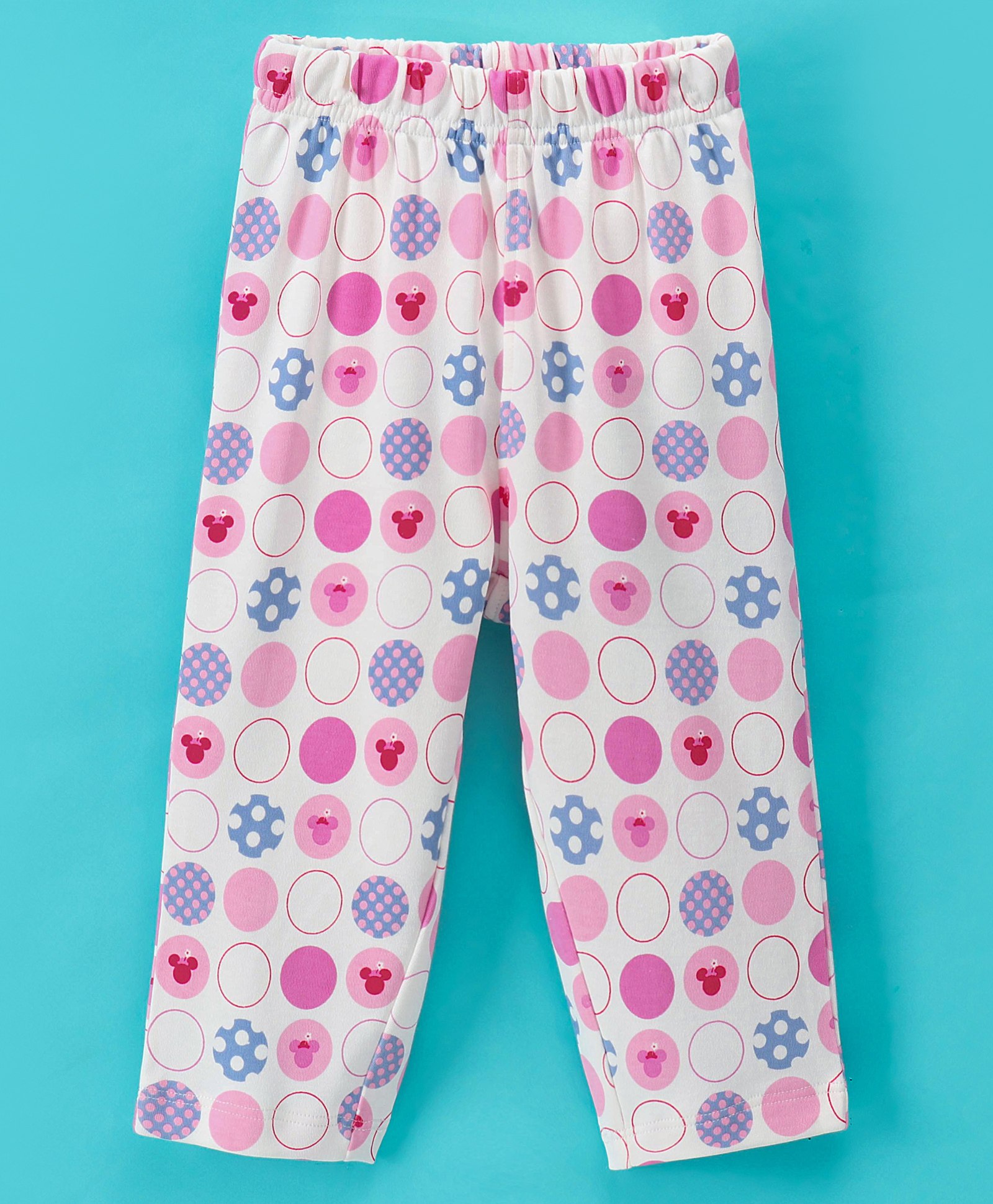 Doreme Interlock Knit Full Length Leggings Mini Print - Multicolour-image-39