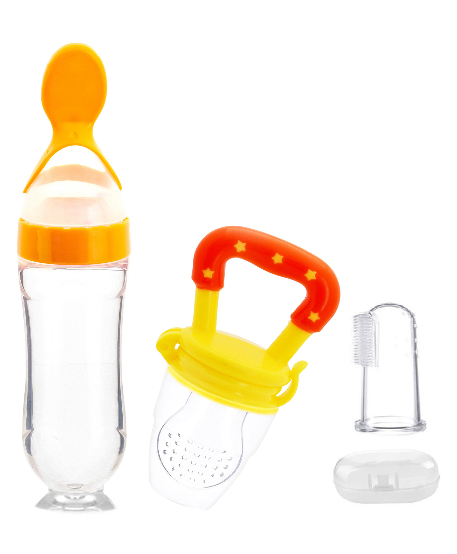 Domenico Fruit And Food Nibbler, Feeder and Tongue Cleaner - Yellow-picture-25