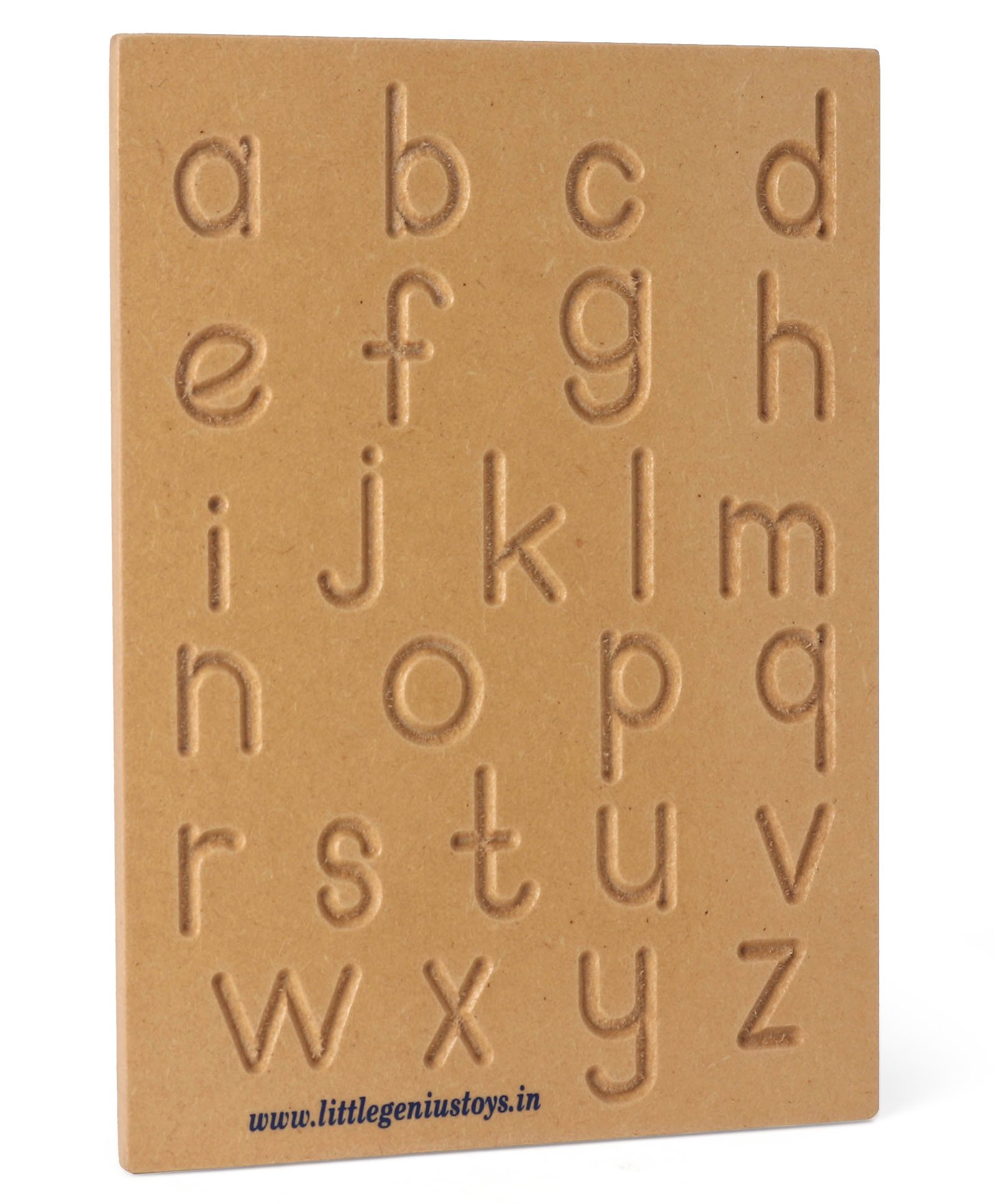 Little Genius Carving English Alphabet Lowercase - Brown-picture-15