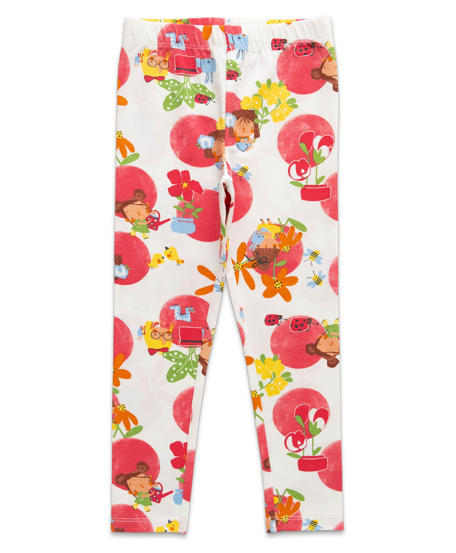 Juscubs All Over Printed Legging - White-image-3