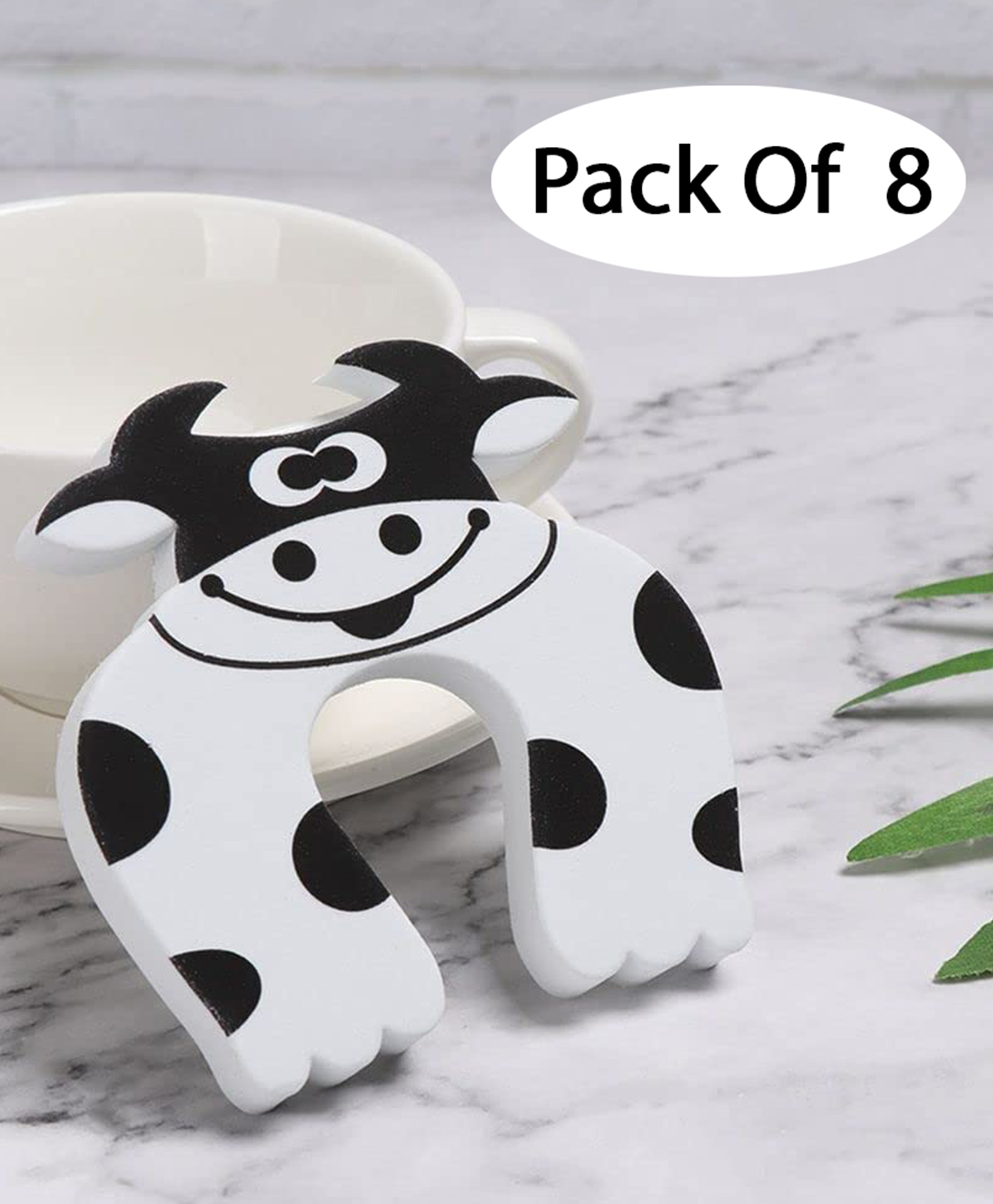 Mihar Essentials EVA Door Stopper For Baby Safety (Color and Design May Vary)- Pack Of 8-image-18