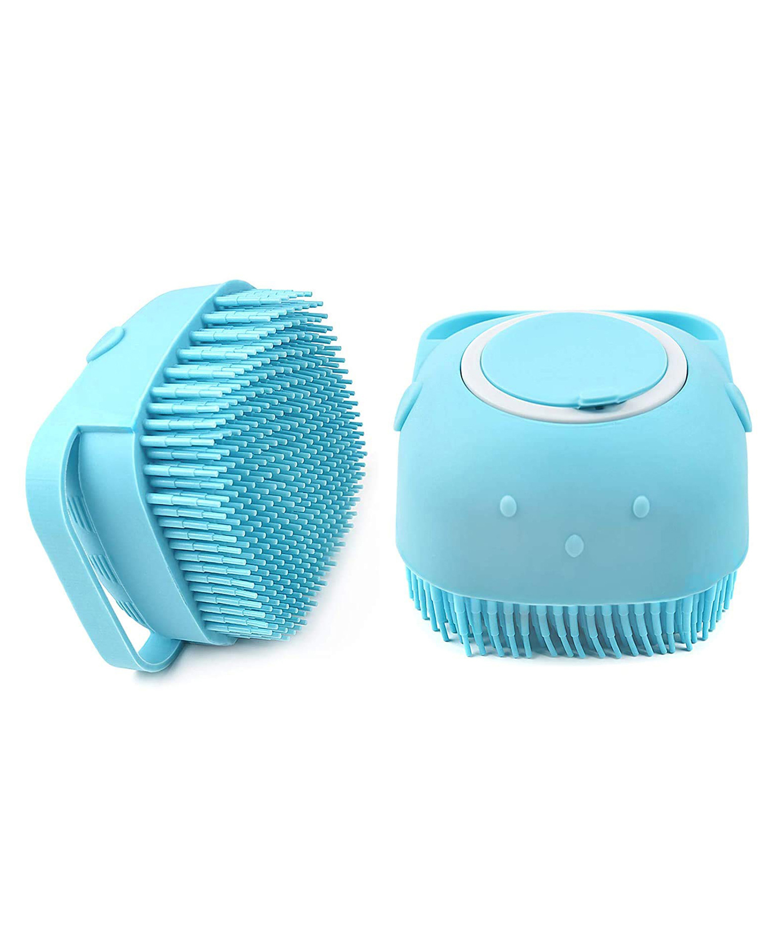 Mihar Essentials Silicone Massage Bath Brush -Blue-picture-15