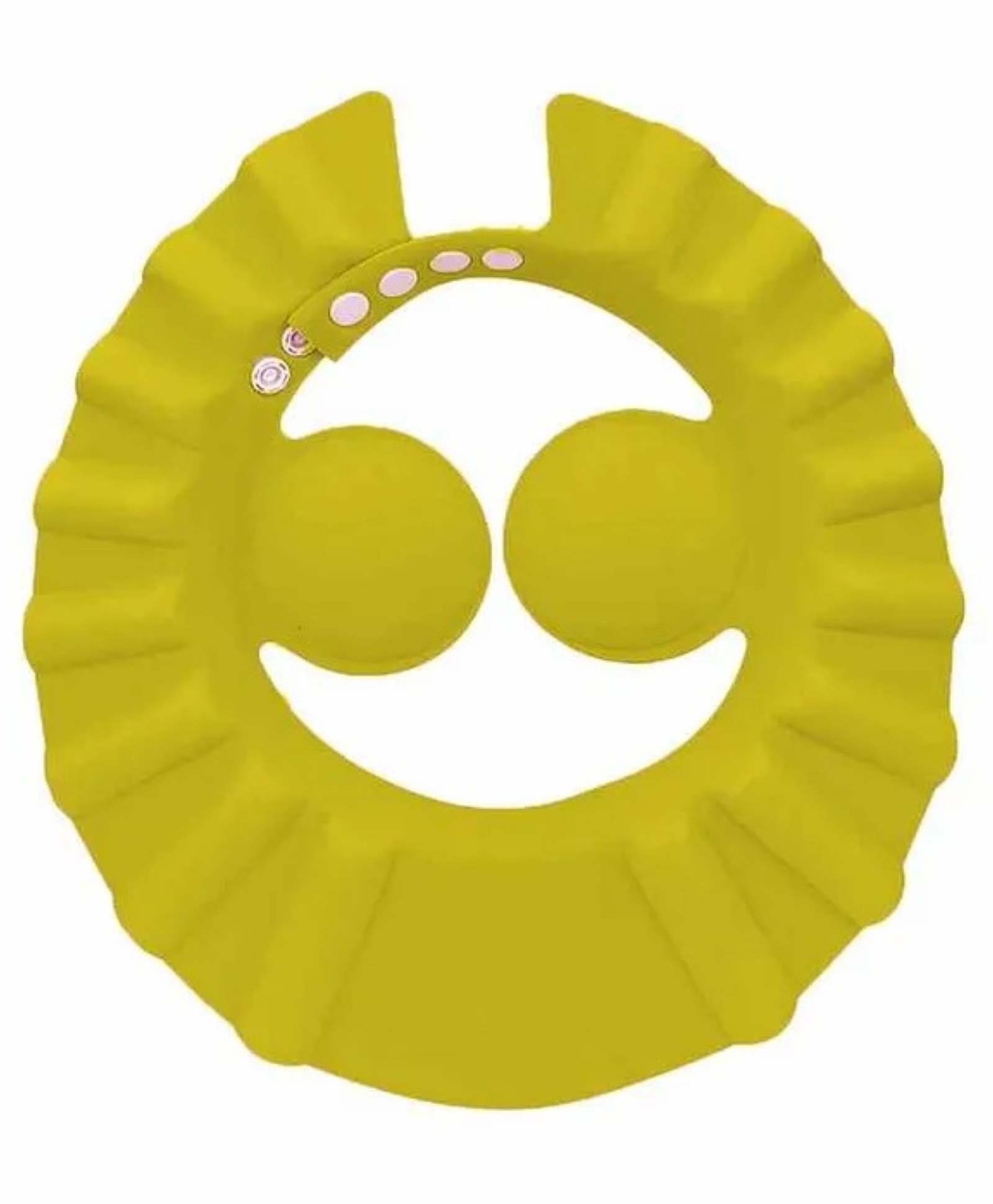 Mihar Essentials Silicone Crown Shape Baby Shower Cap Pack Of 1 -YELLOW-picture-28