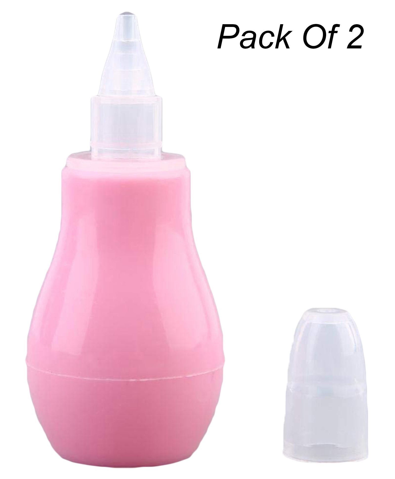 Mihar Essentials Silicone Nasal Aspirator (Pack Of 2)-Color May Vary-picture-13
