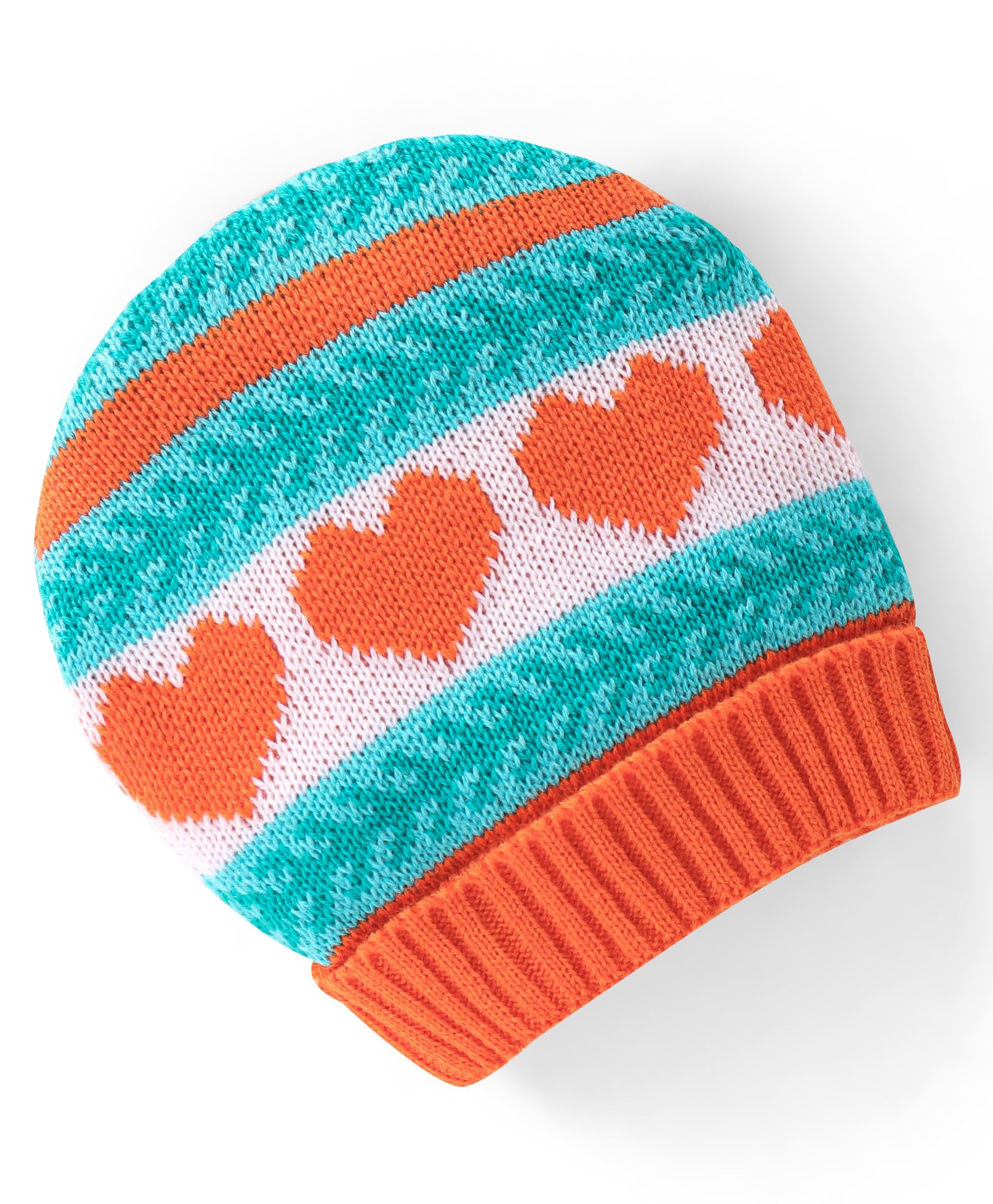 Babyhug Woollen Cap with Heart Design - Multicolour-picture-21