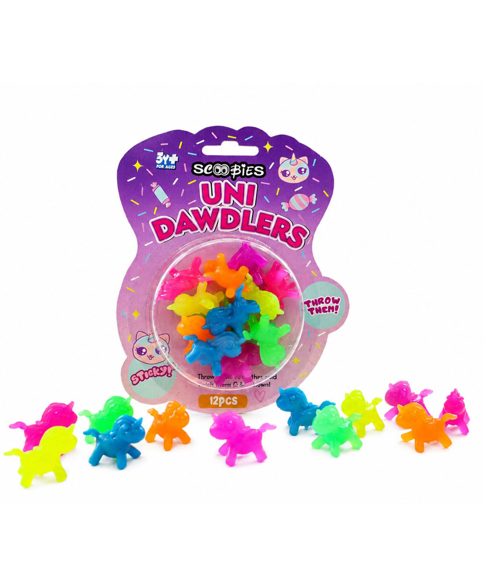 Scoobies Uni Dawdlers Unicorn - 12 Pieces-image-17