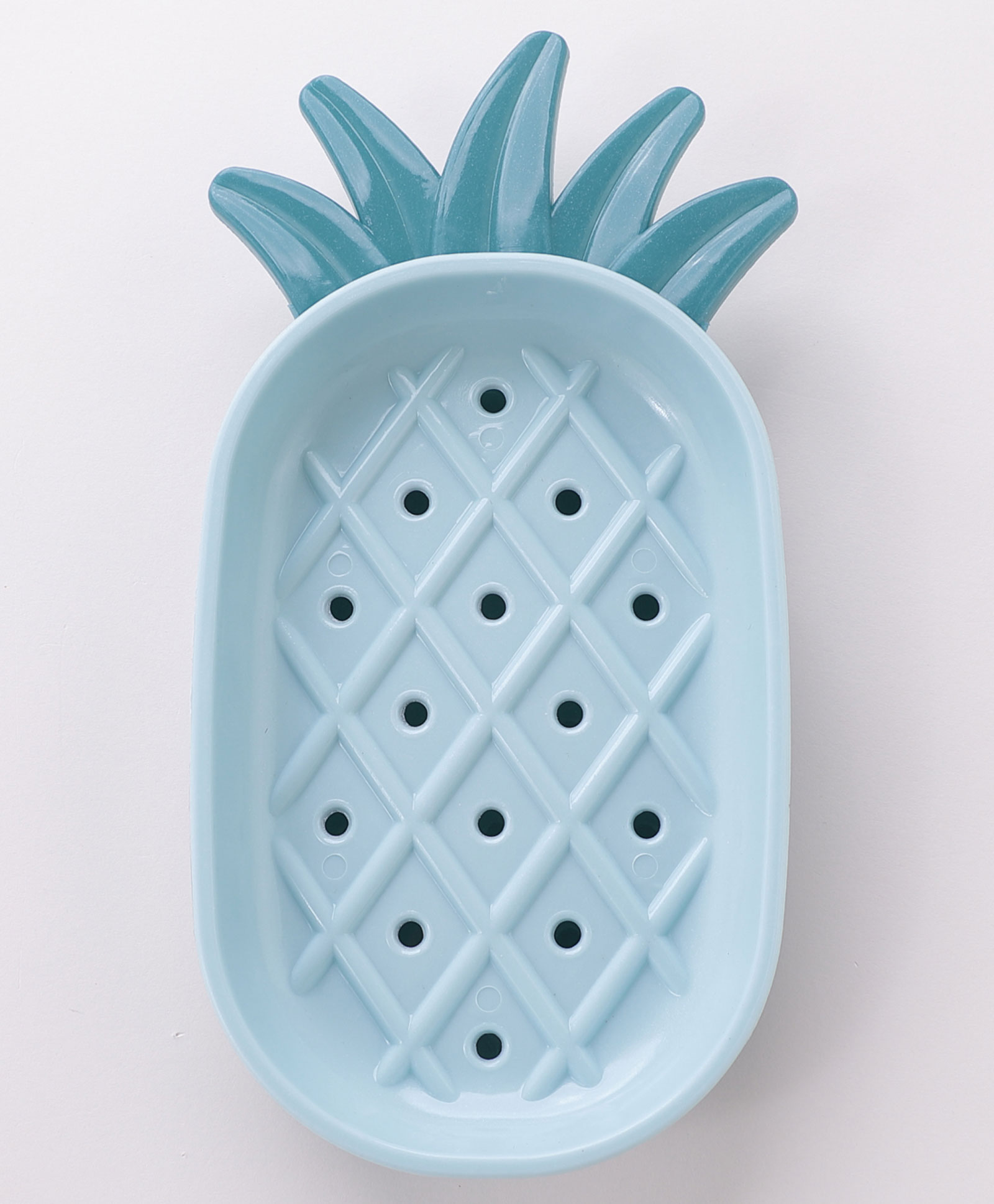 fab n funky Pineapple Shape Soap Box - Blue-picture-26