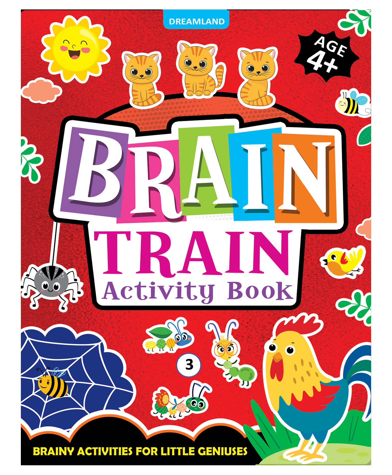 dreamland publications Brain Train Activity Book with Colouring Pages Mazes Puzzles & Word Searches Activities - English-picture-22