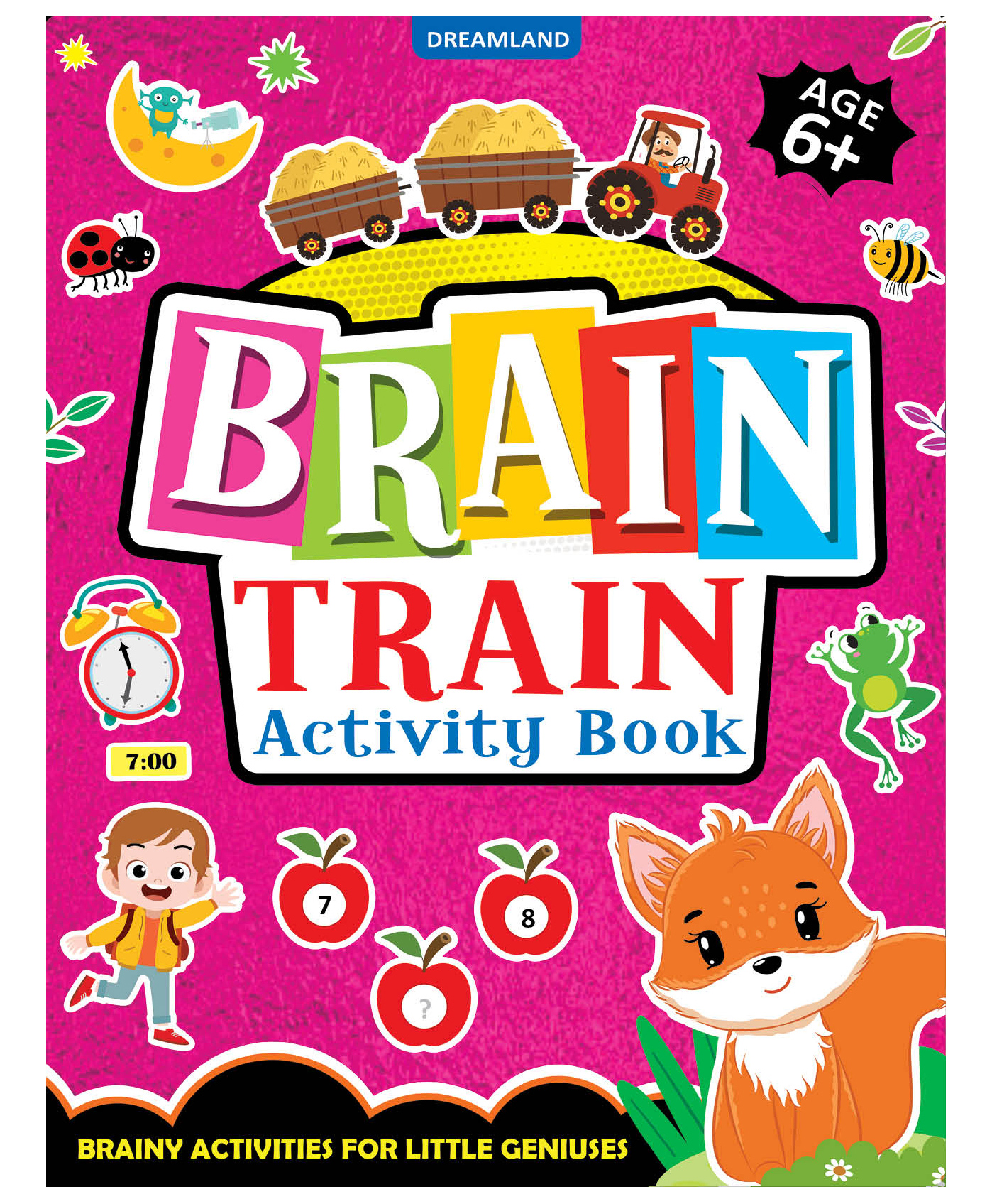 dreamland publications Brain Train Activity Book with Colouring Pages Mazes Puzzles & Word Searches Activities - English-picture-22