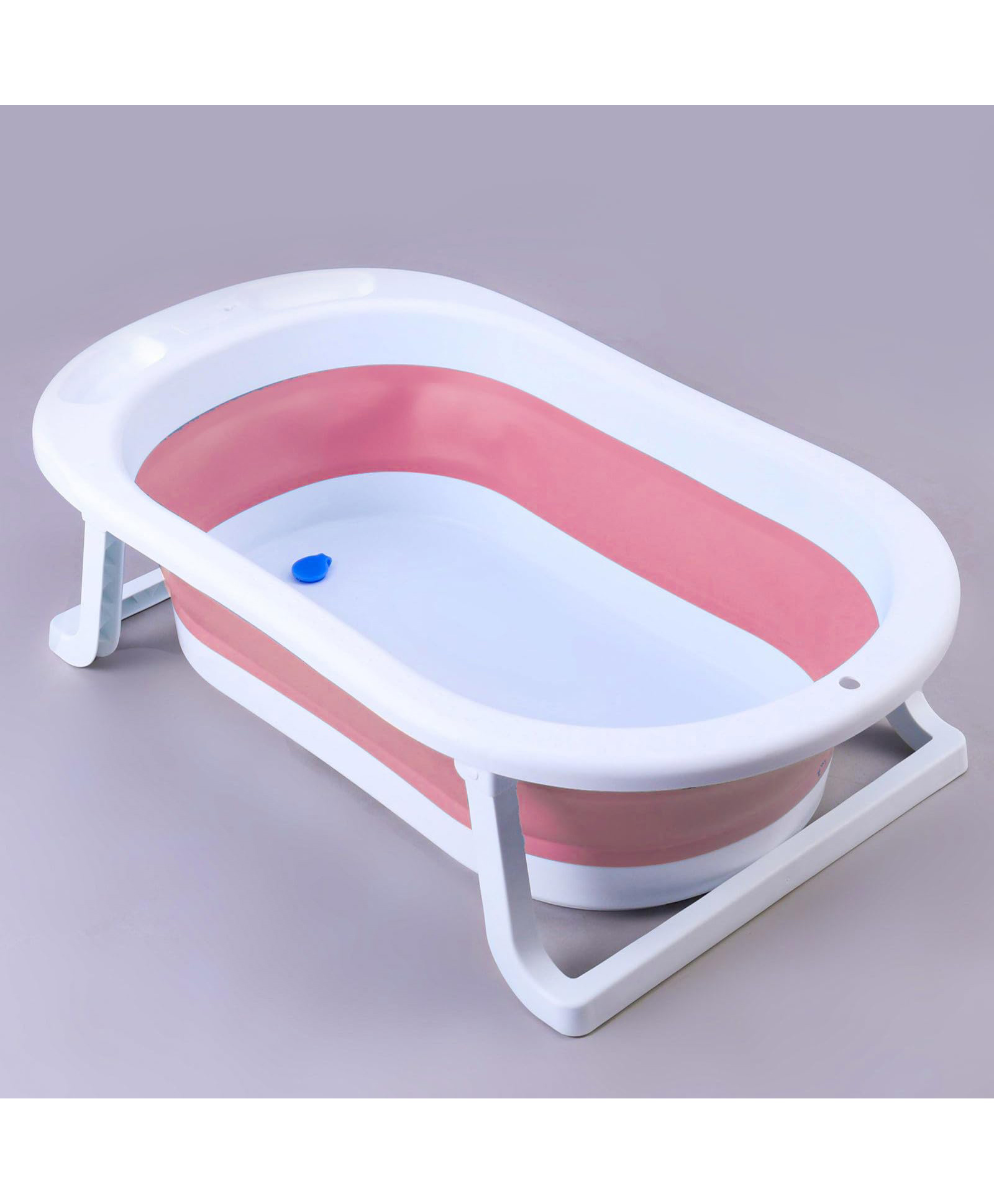 Safe-O-Kid  Baby Anti-Slip Folding Temperature Sensitive Bath Tub Drain Plug- Pink-picture-28