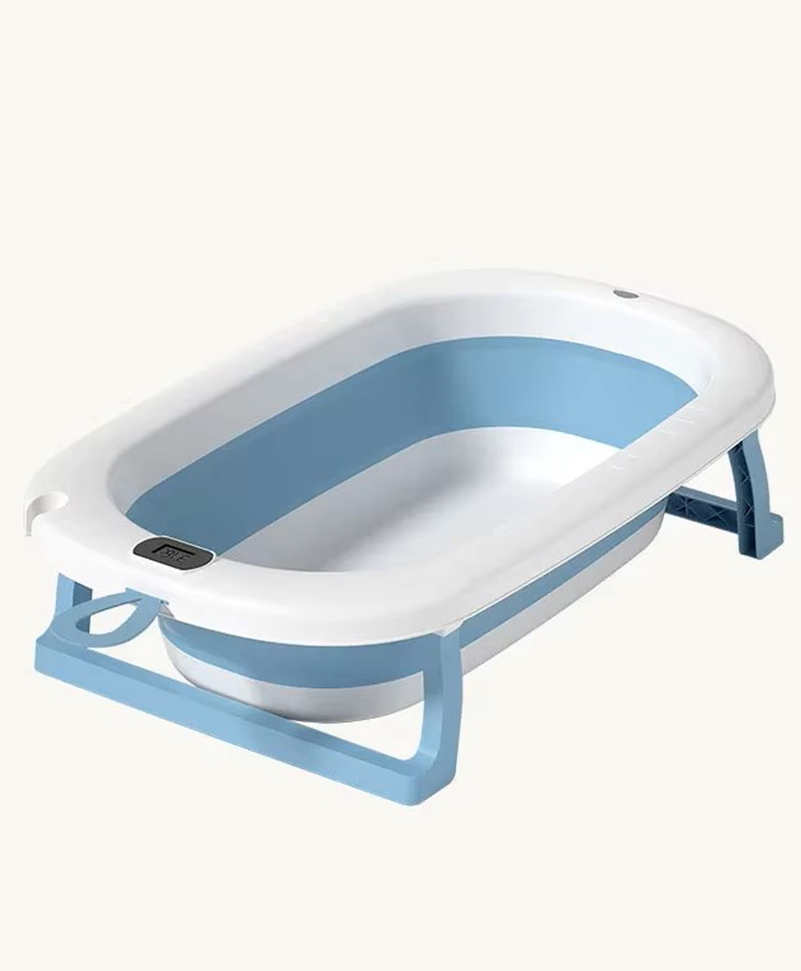 Safe-O-Kid Digital Temperature Sensor Time Reading Bath Tub Drain Plug- Blue-image-3