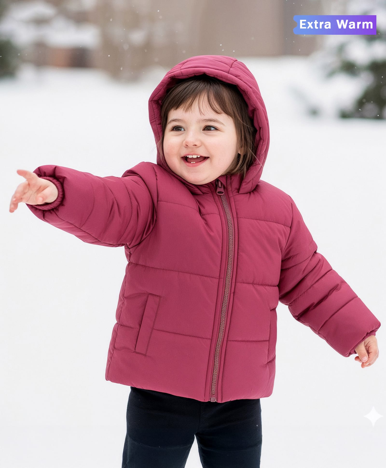 Babyoye Solid Colored Full Sleeve Jacket - Pink-picture-20