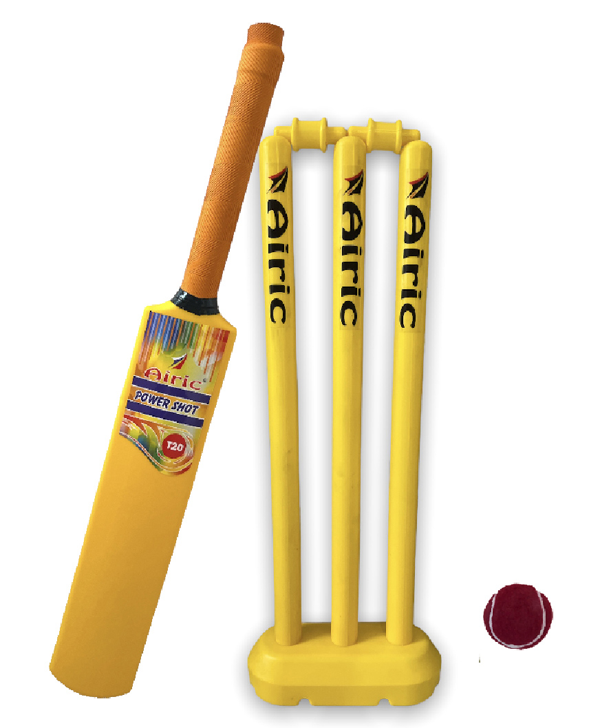 Airic Trendy T20 Durable Plastic Set Cricket Kit-picture-36