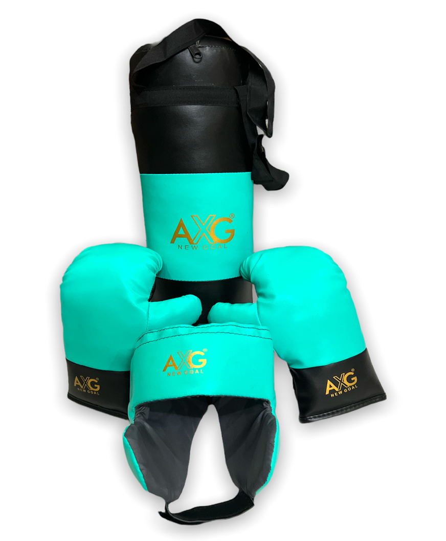 axg new goal AXG Premium Quality and Attractive Coloured kit for kids Boxing Kit-picture-20