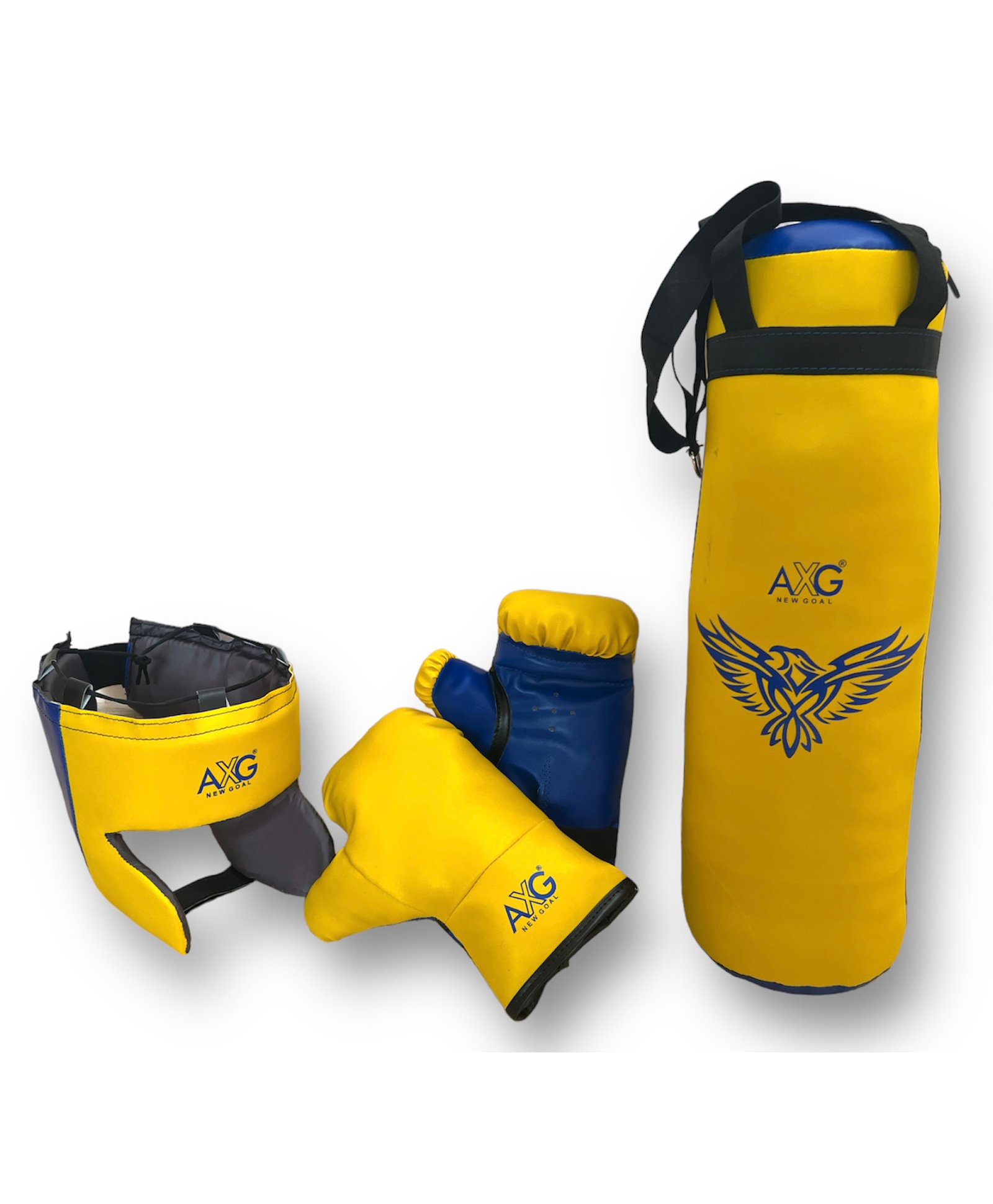 AXG Stylish & Durable Eagle Boxing Set Suitable For Kids Boxing Kit-image-1
