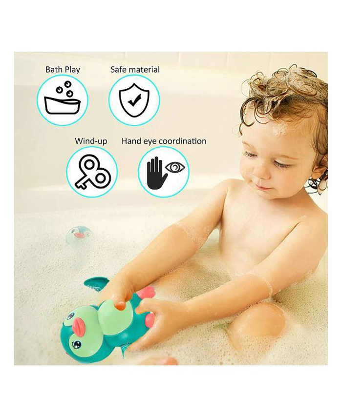 Azhari Cute Penguin Bath Toy  Pack of 1 Color May Vary-image-6