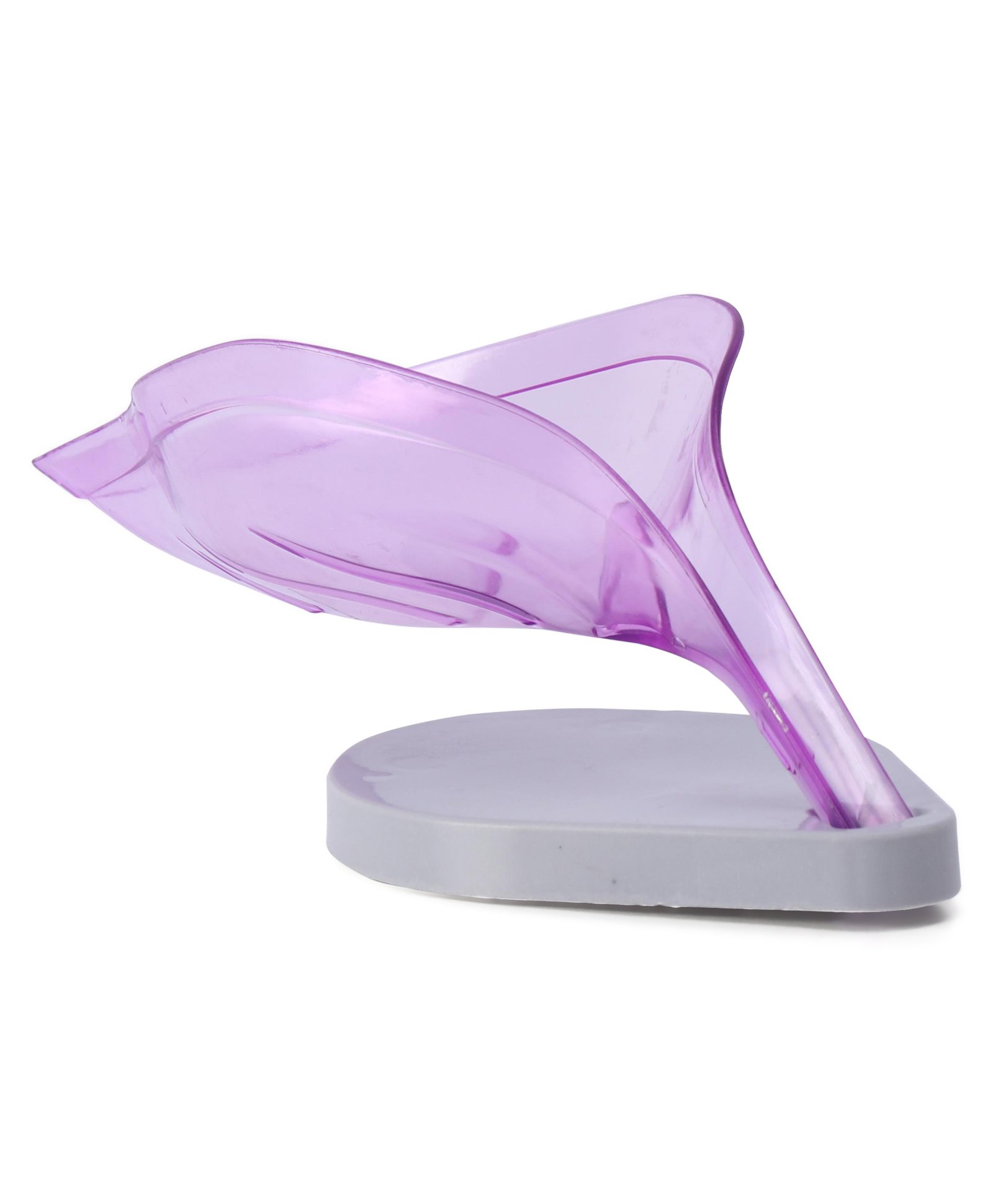 Leaf Shaped Soap Case - Purple-image-3