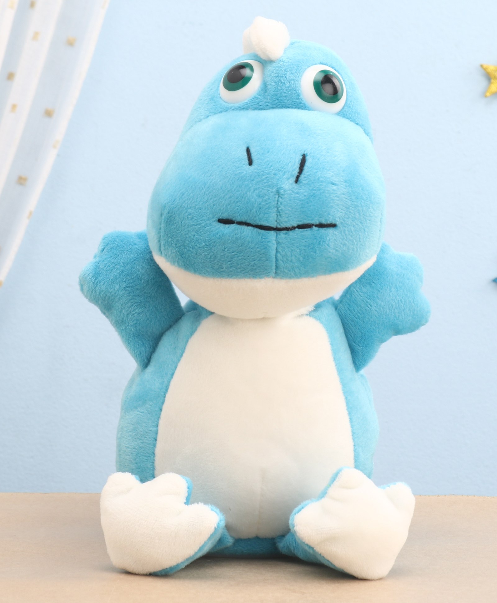 Aarohi Toys Musical Jumping Buddy Dino Blue - Height 20.5 cm-image-26