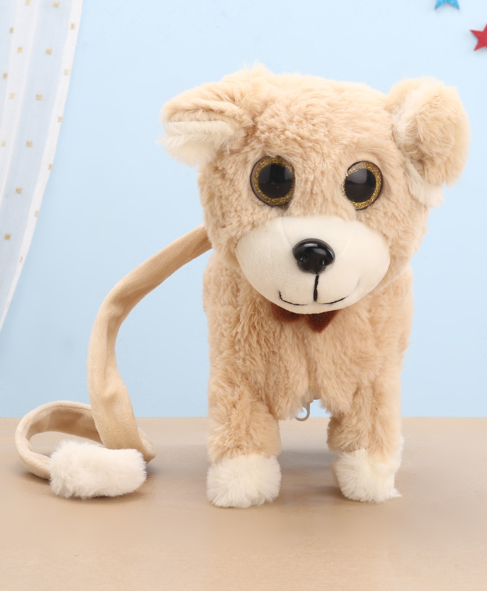 Aarohi Toys Musical Kiki Walking Dog Height 25 cm- (Color May Vary)-image-17