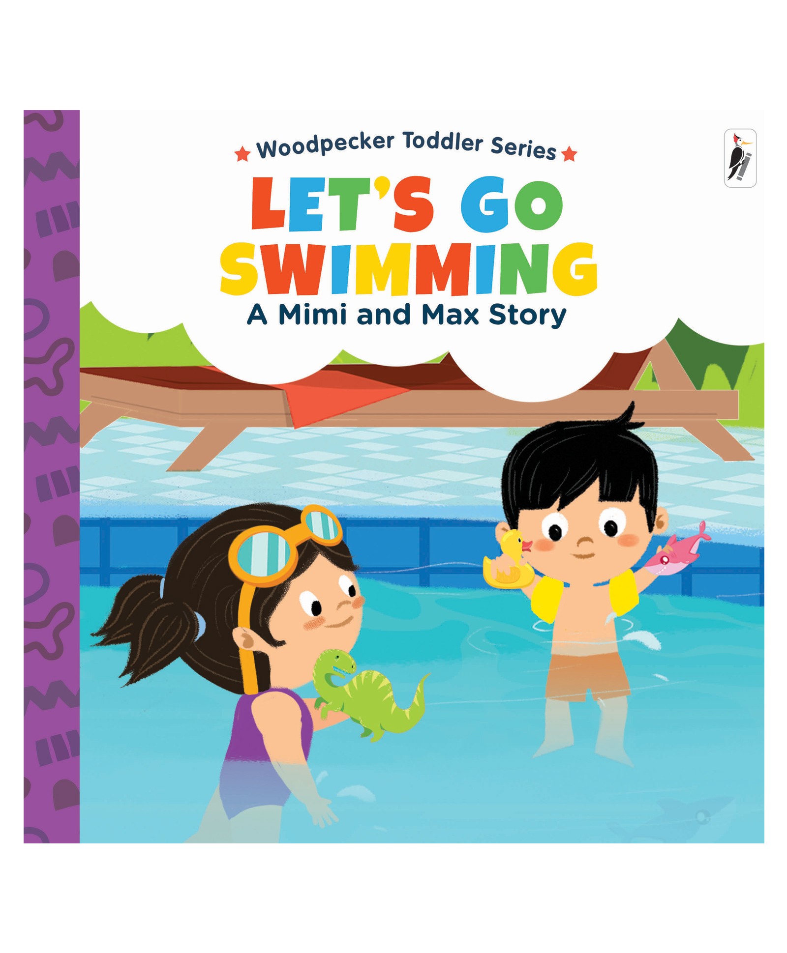 A Mimi & Max Story Lets Go Swimming Board Book - English-image-45