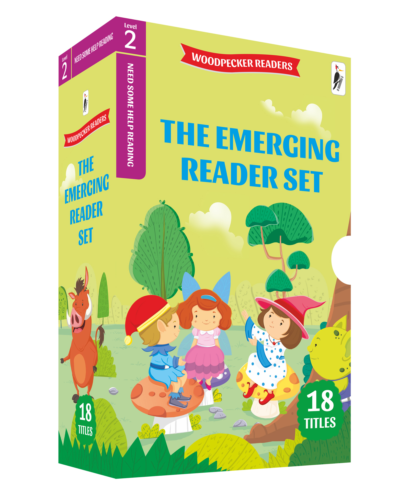 The Emerging Readers Level 2 Box Set Of 18 - English-image-11