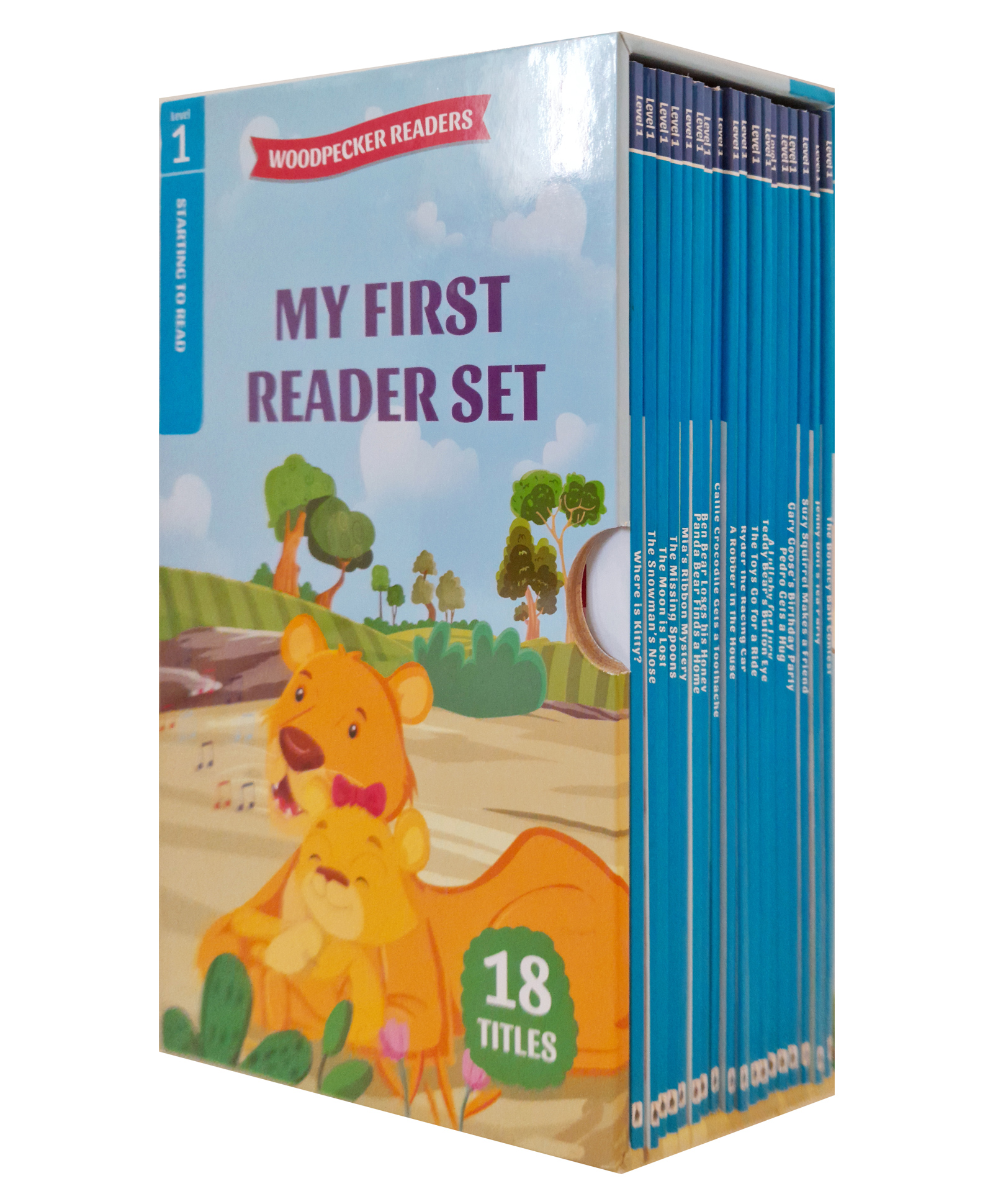 My First Reader Set Level 1 18 Volume Boxed Set - English-image-15