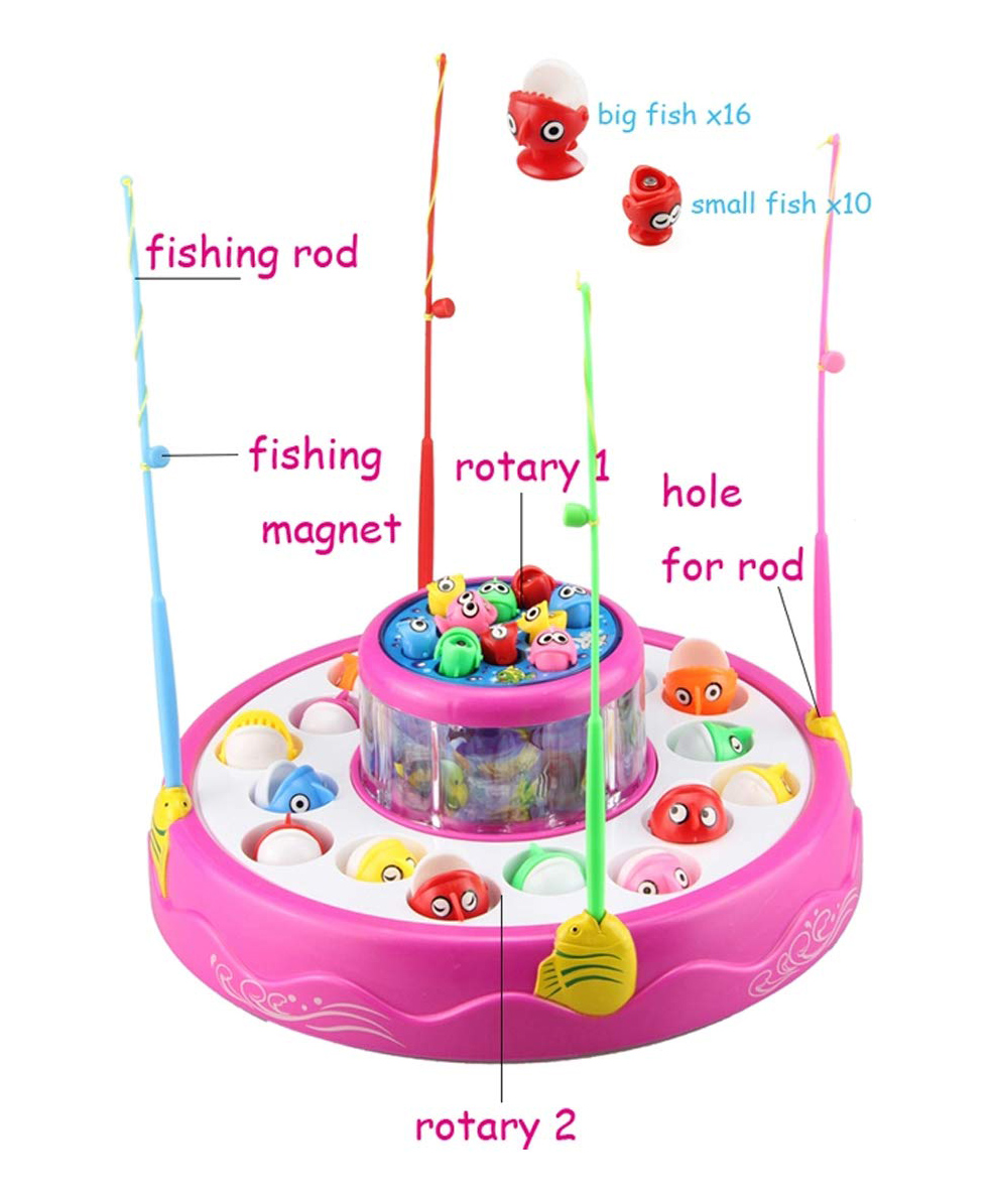 Sanjary Gogo Fishing Fish Catching Game - Multicolor