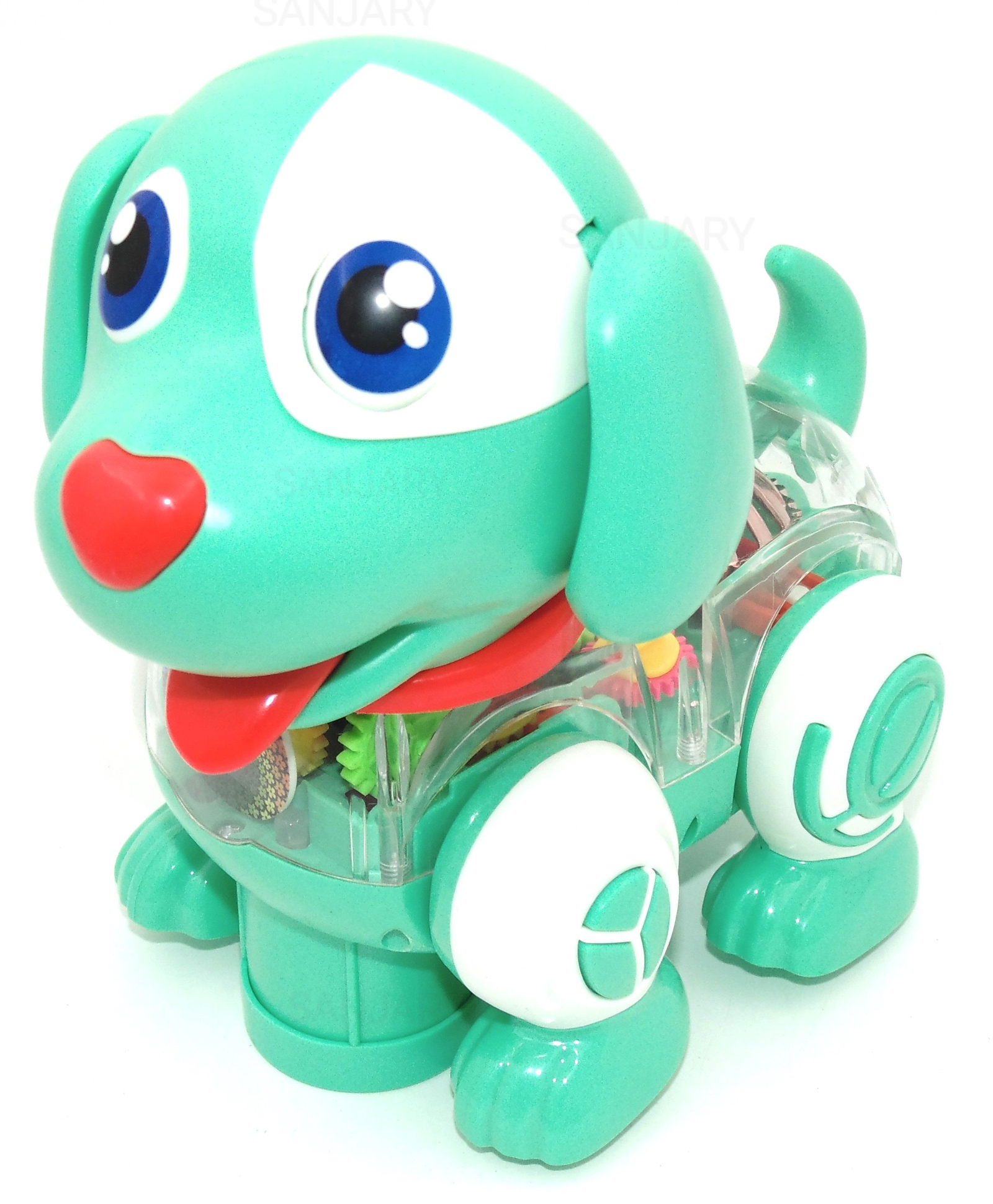 sanjary Gear Dog with Music Flashing Lights - (Color May Vary)-image-19