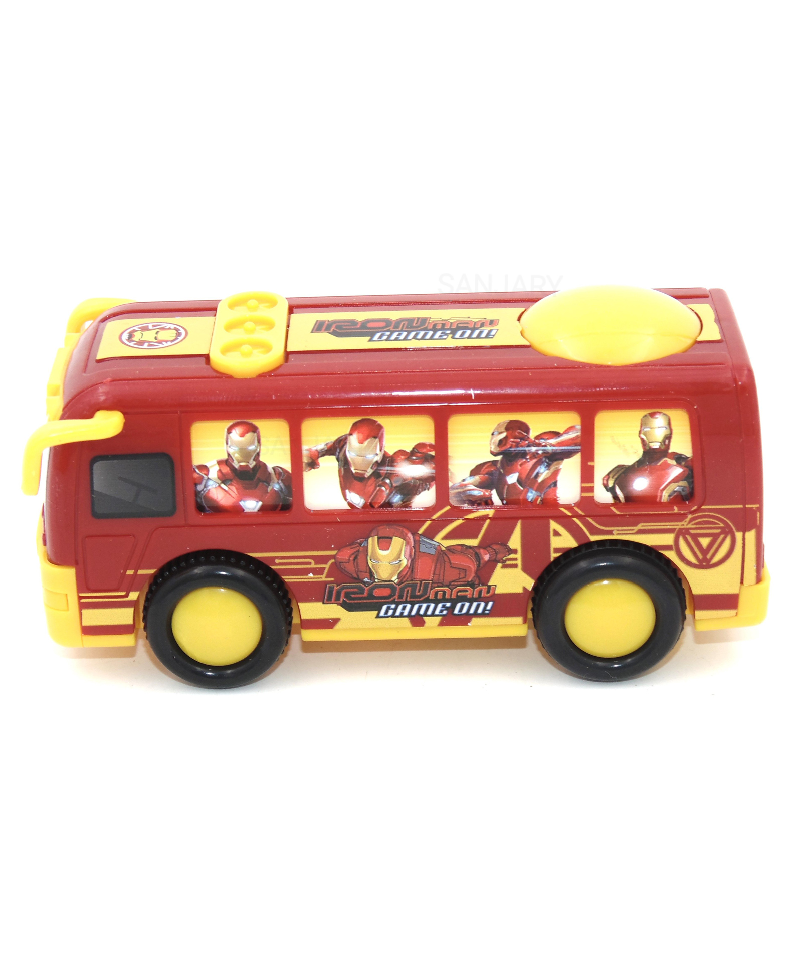 Sanjary Push and Go Bus Toys for Kids - Color May Vary-image-18