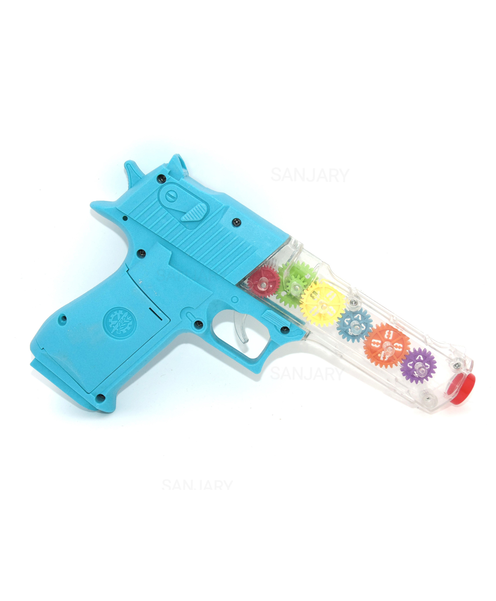 Sanjary Transparent Gear Gun Toy - Colour May Vary-picture-10