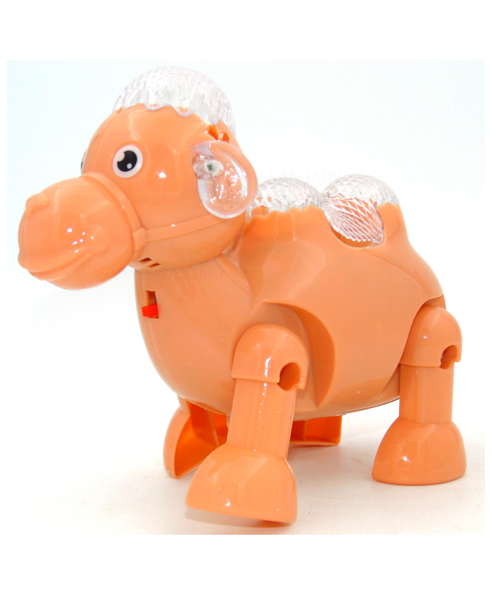 sanjary Delivering Joys of Life Musical Mini Size Walking Camel Toy for Kids with Light Effects (Colour May Vary)-image-10